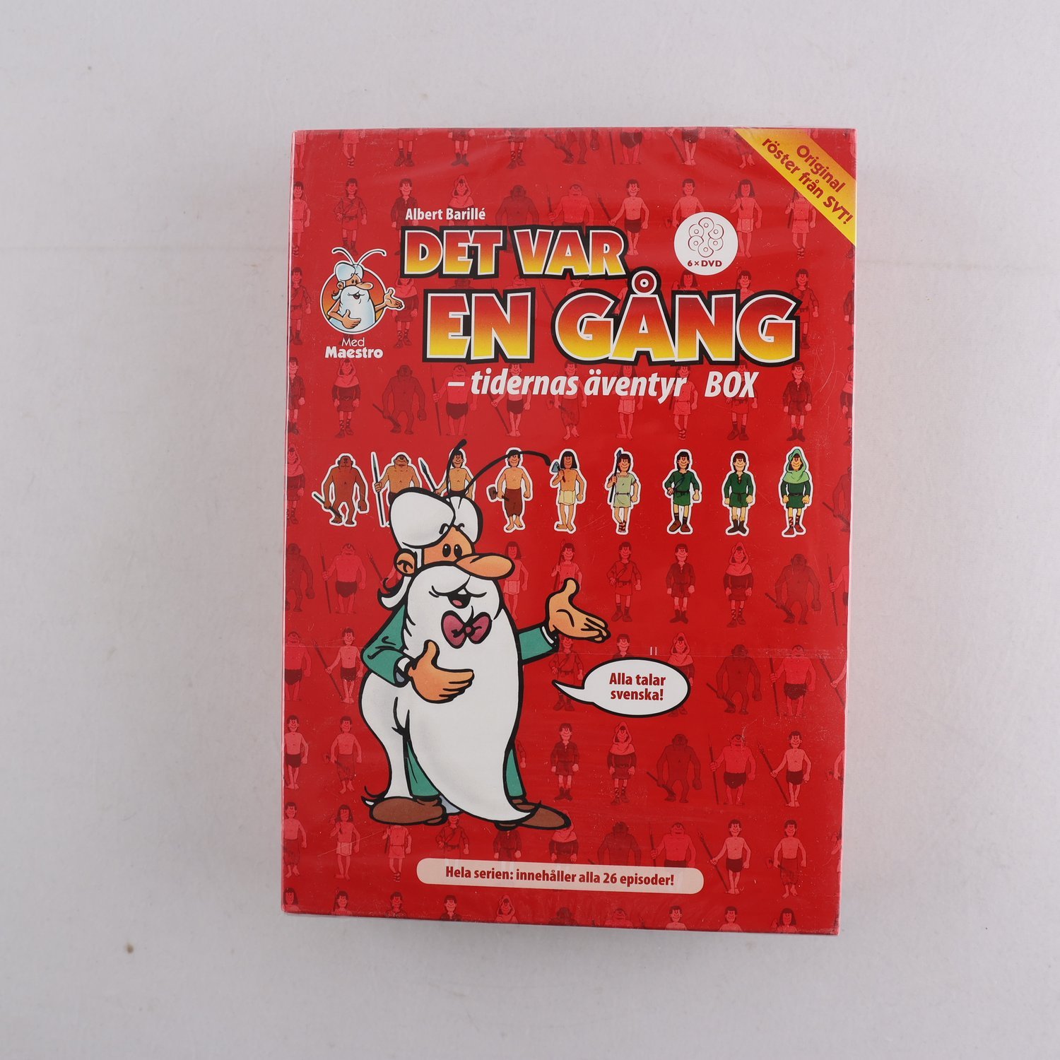 DVD Albert Beillé, Det var en gång – tidernas äventyr