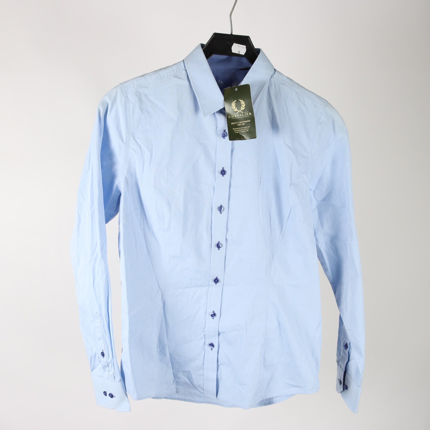 Blus/skjorta, Chevalier, blå, stl. 38