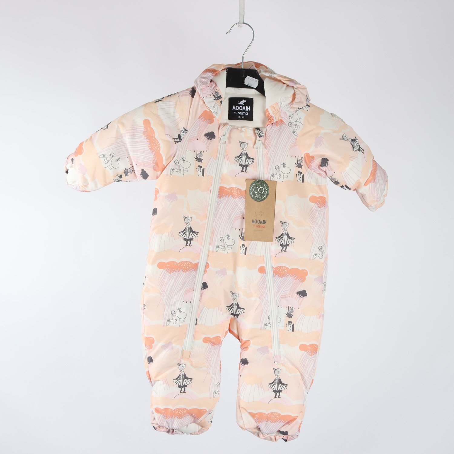 Overall, Moomin, Reima, mönstrad, stl. 62/68