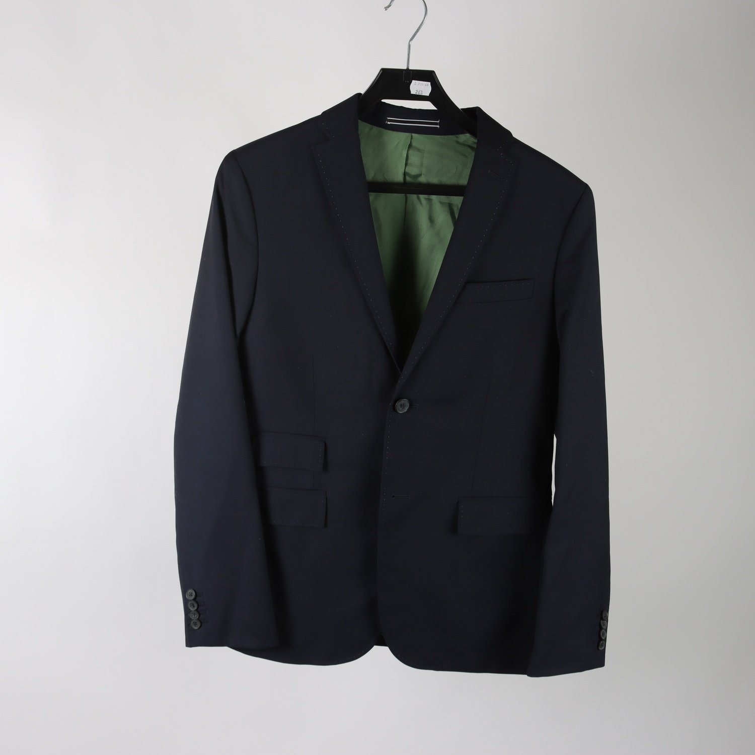 Kavaj, J.Lindeberg, blå, stl. 48