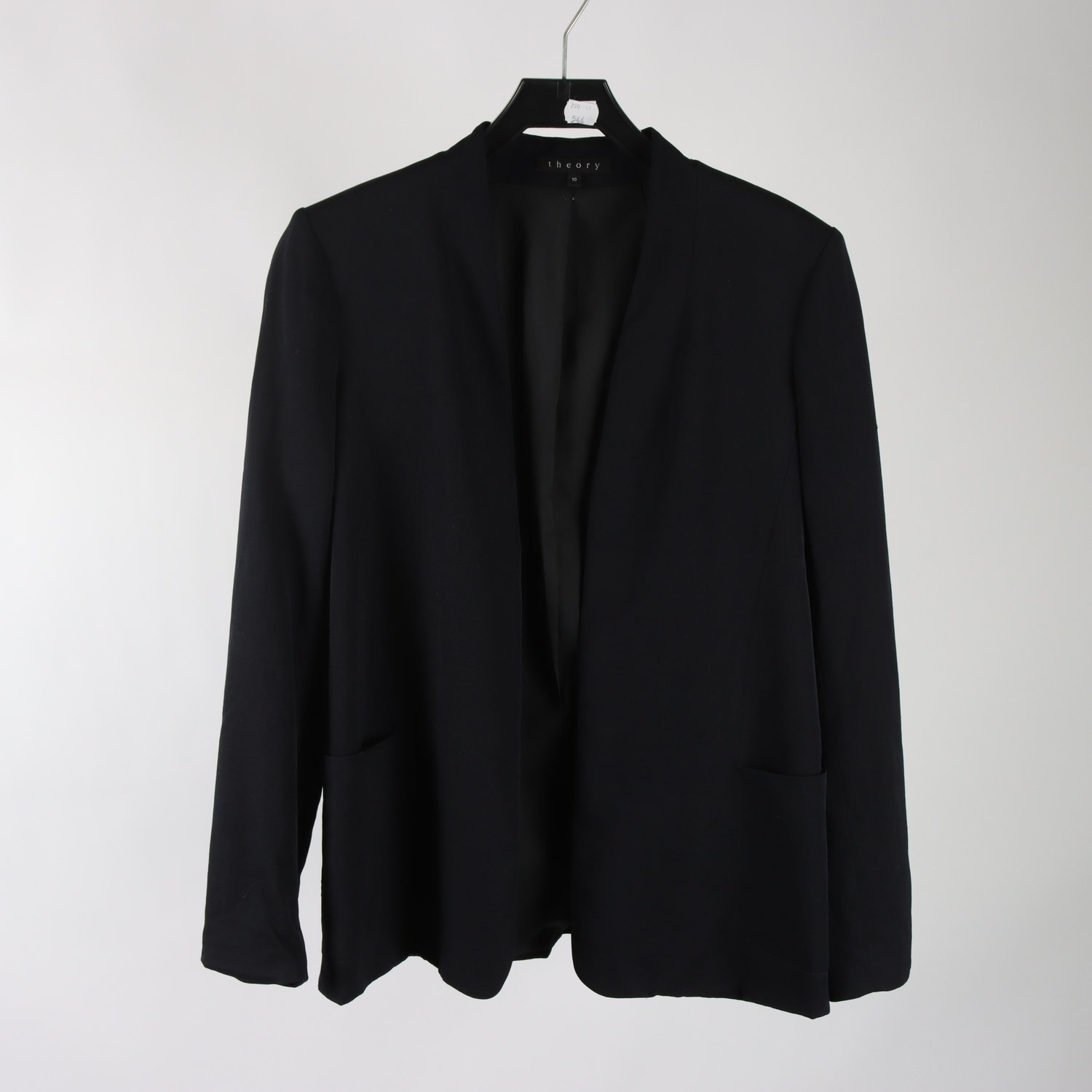 Kavaj, Theory, blå, ull, stl. 10.