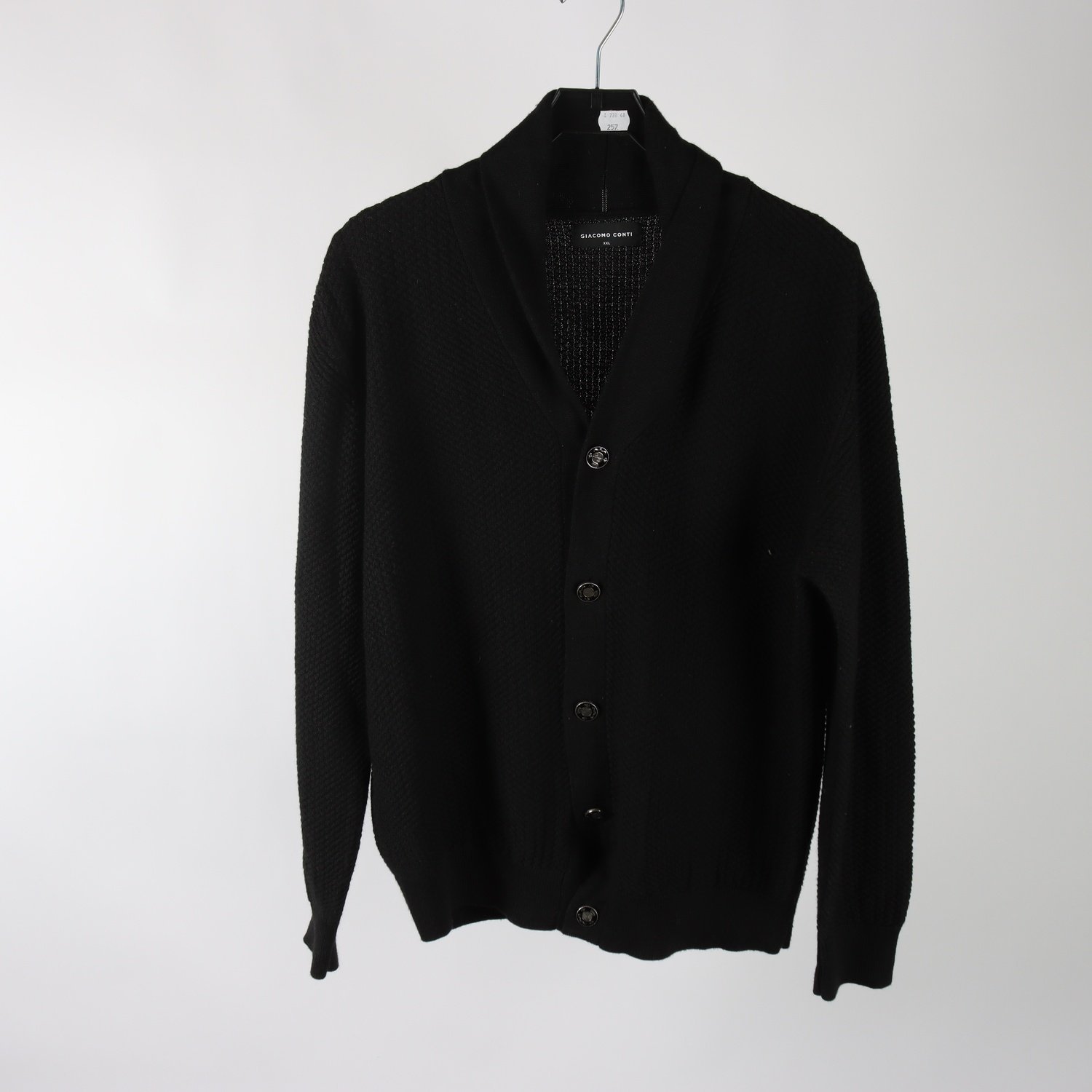 Kofta, Giacomo Conti, svart, stl. XXL