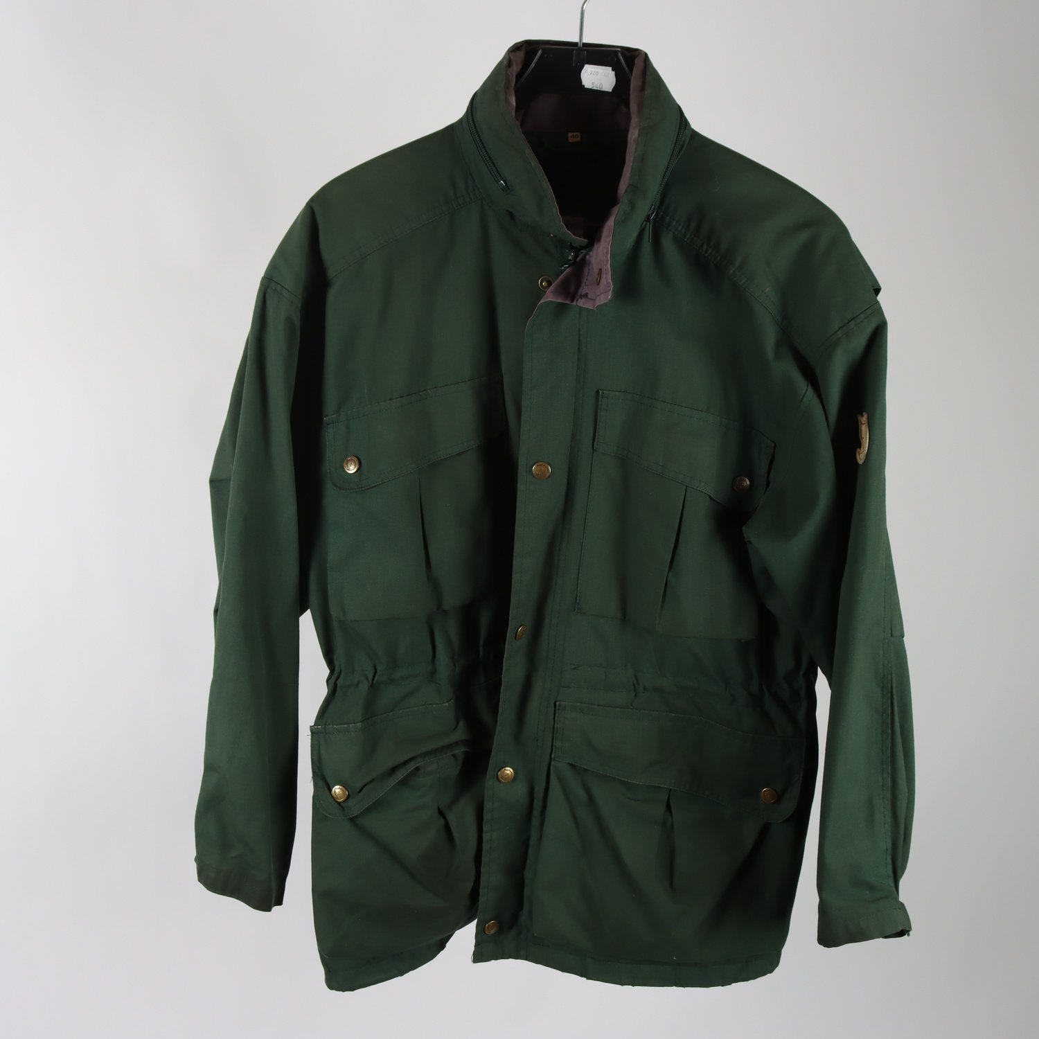 Friluftsjacka, Fjällräven, grön, stl. 40.