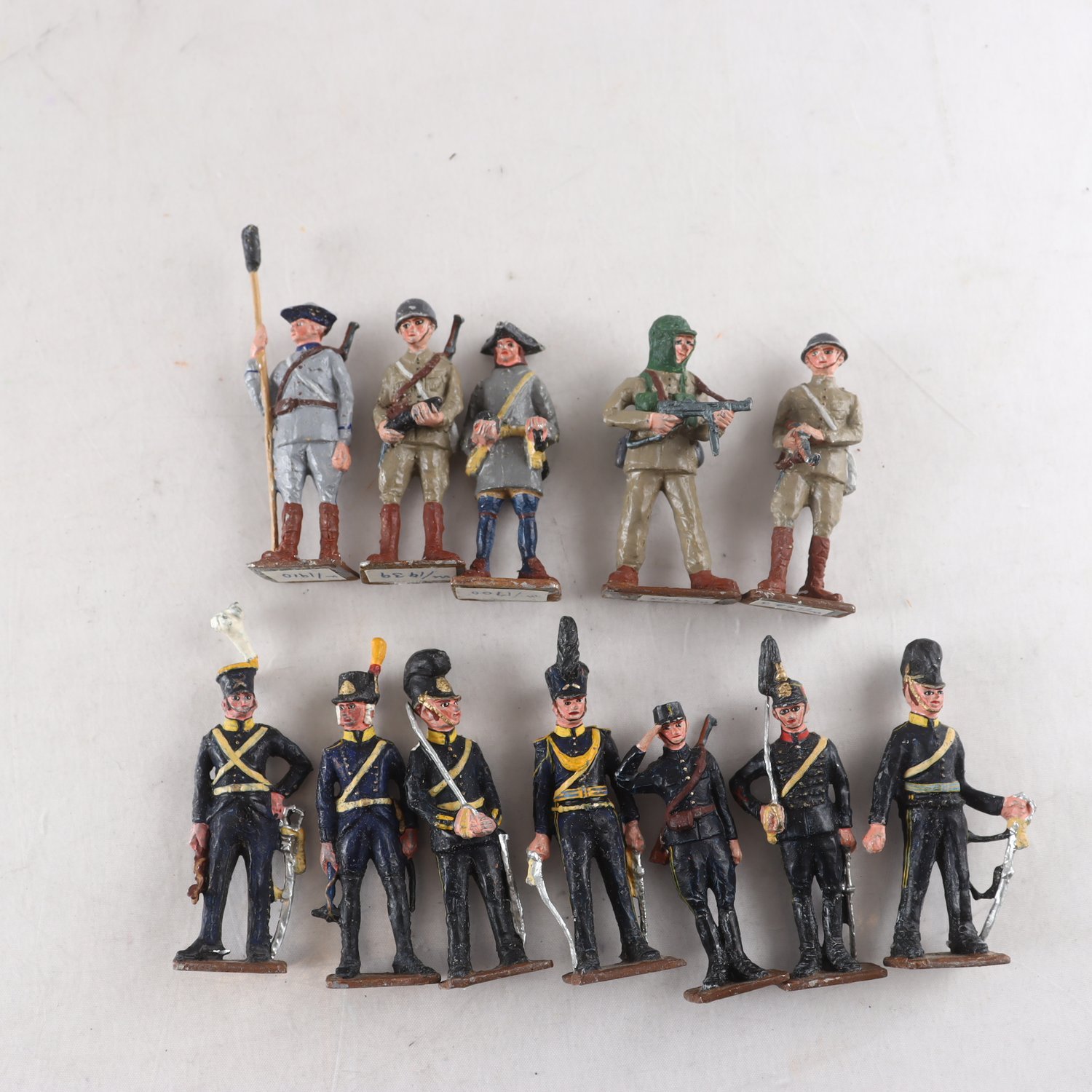 Soldater, Metall, Vintage, 12st