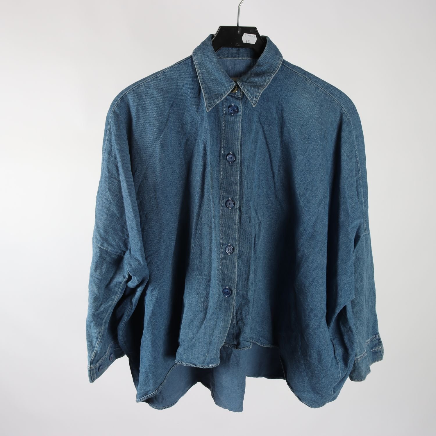 Jeansskjorta, Maison Margiela, blå, stl. 40