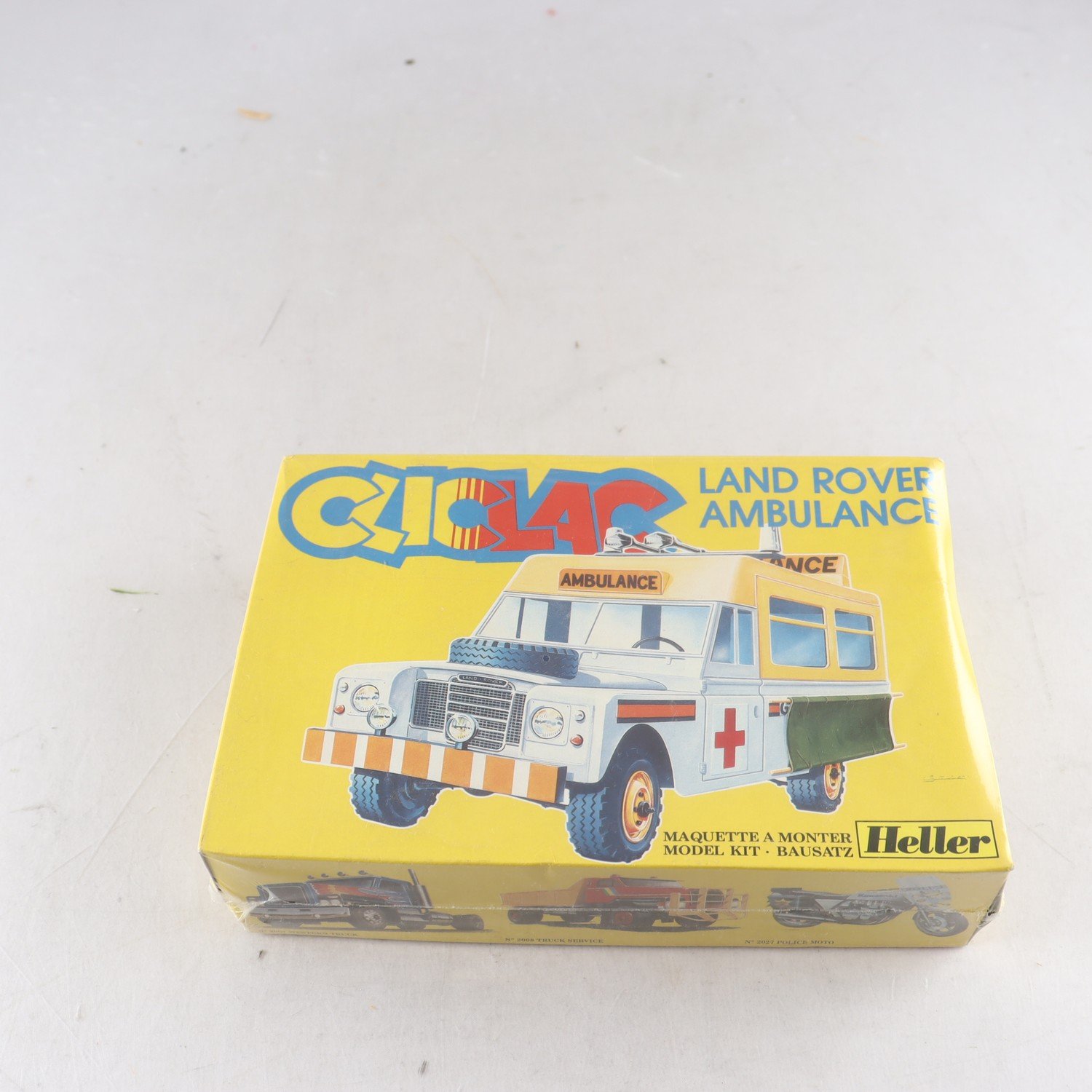 Byggmodell, Cliclac, Land Rover Ambulance