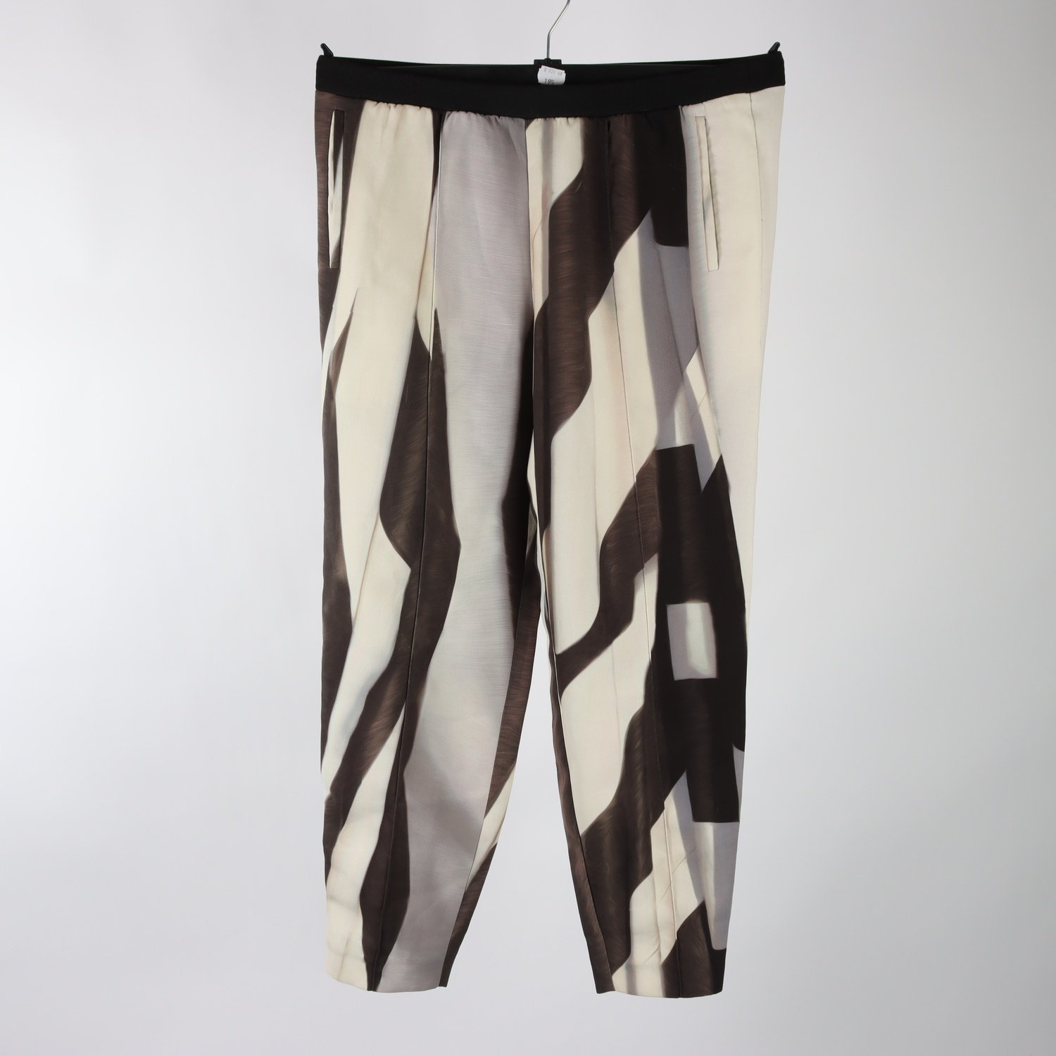 Byxor, Dagmar, flerfärgad, mönstrade, stl. 36