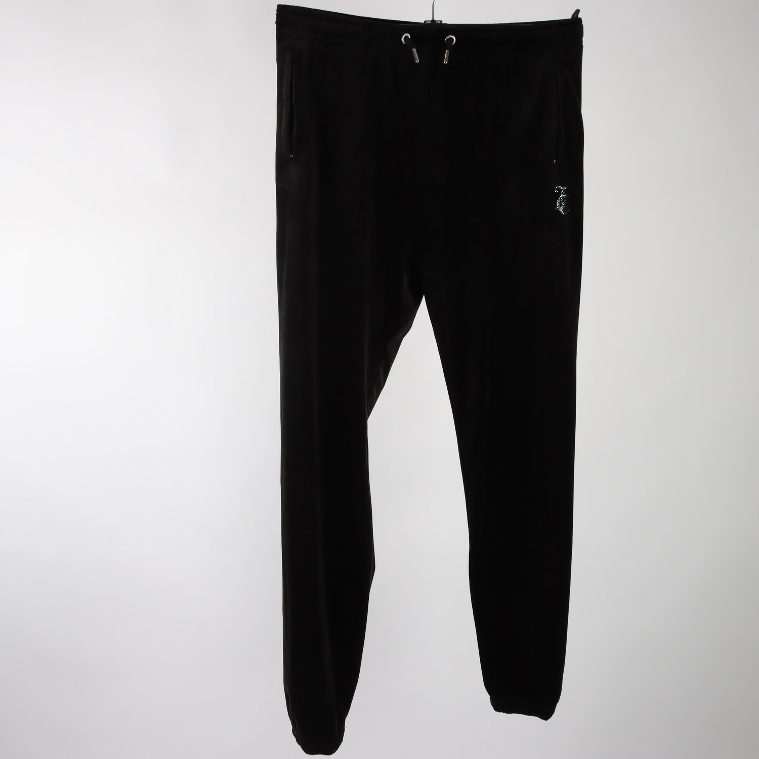 Mjukisbyxor, Juicy Couture, svart, velour, stl. S.