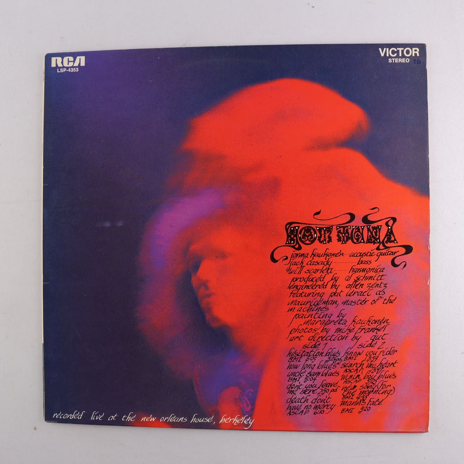 LP Hot Tuna, S/T