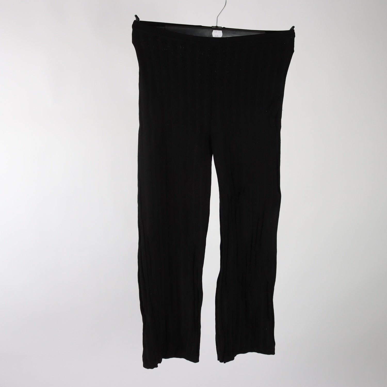 Byxor, Totême, svart, stickade, stl. M.