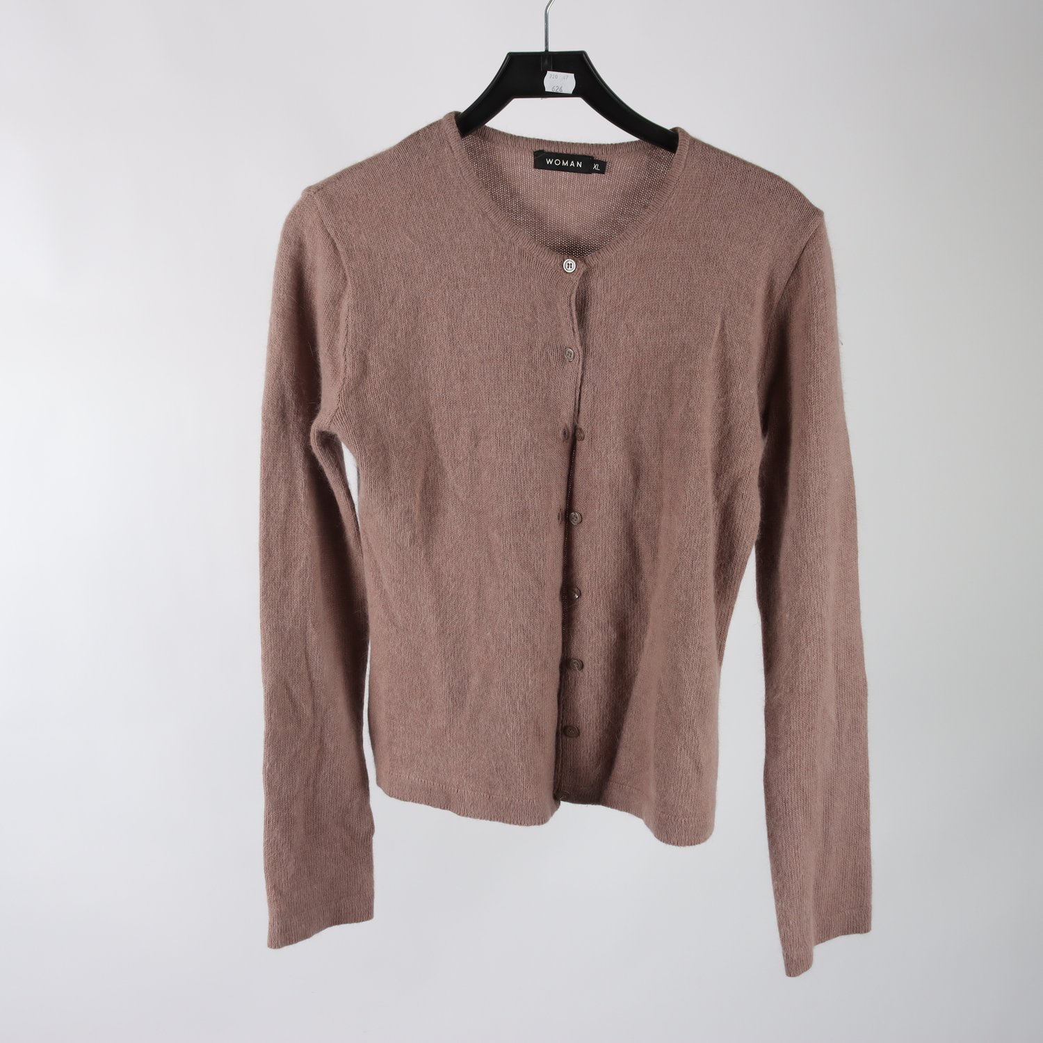 Kofta, Woman, lila, ull, angora, stl. XL