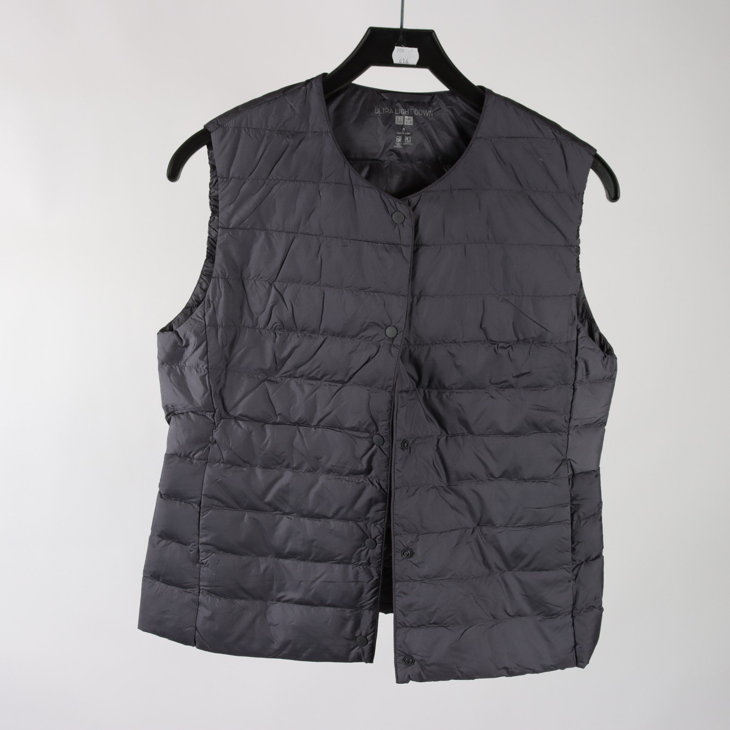 Dunväst, Uniqlo, grå, stl. M.