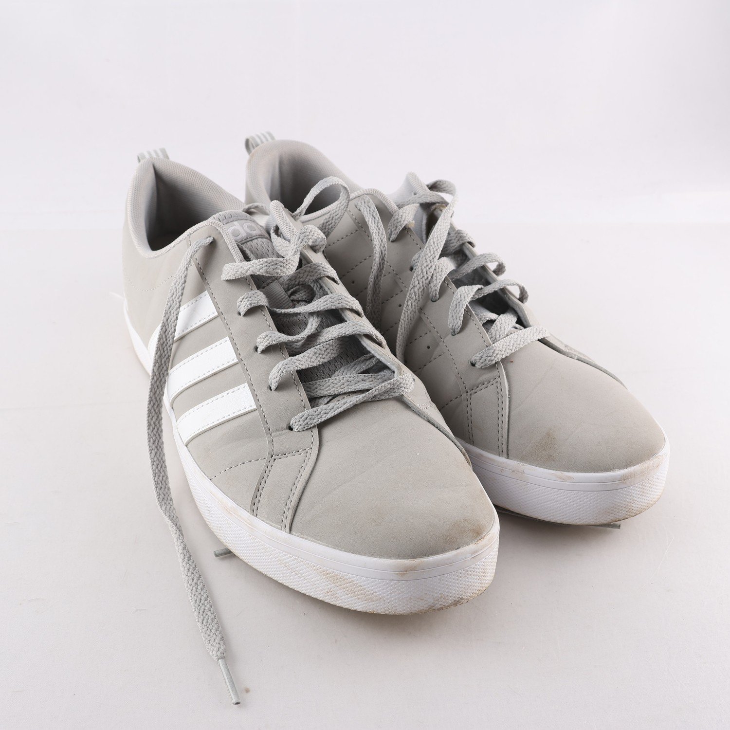 Sneakers, Adidas, grå, vit, stl. 44.