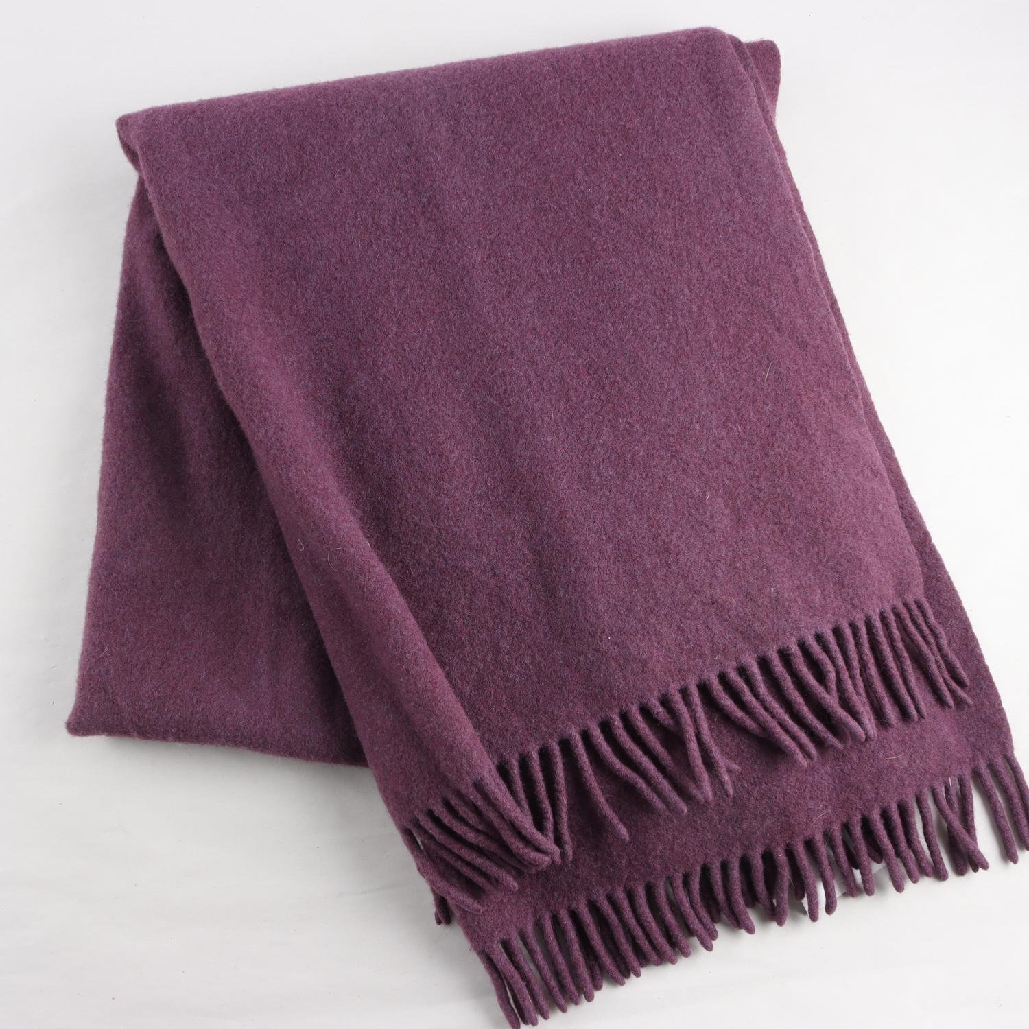 Halsduk, Acne Studio, vinröd, 100% ull