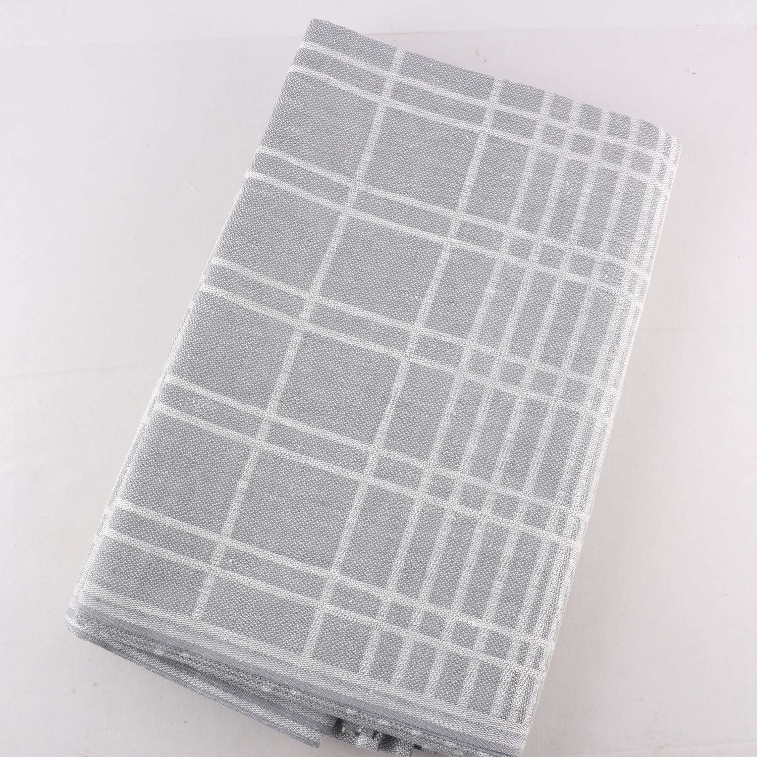 Linneduk, Vävaren i Båstad, vit, grå.