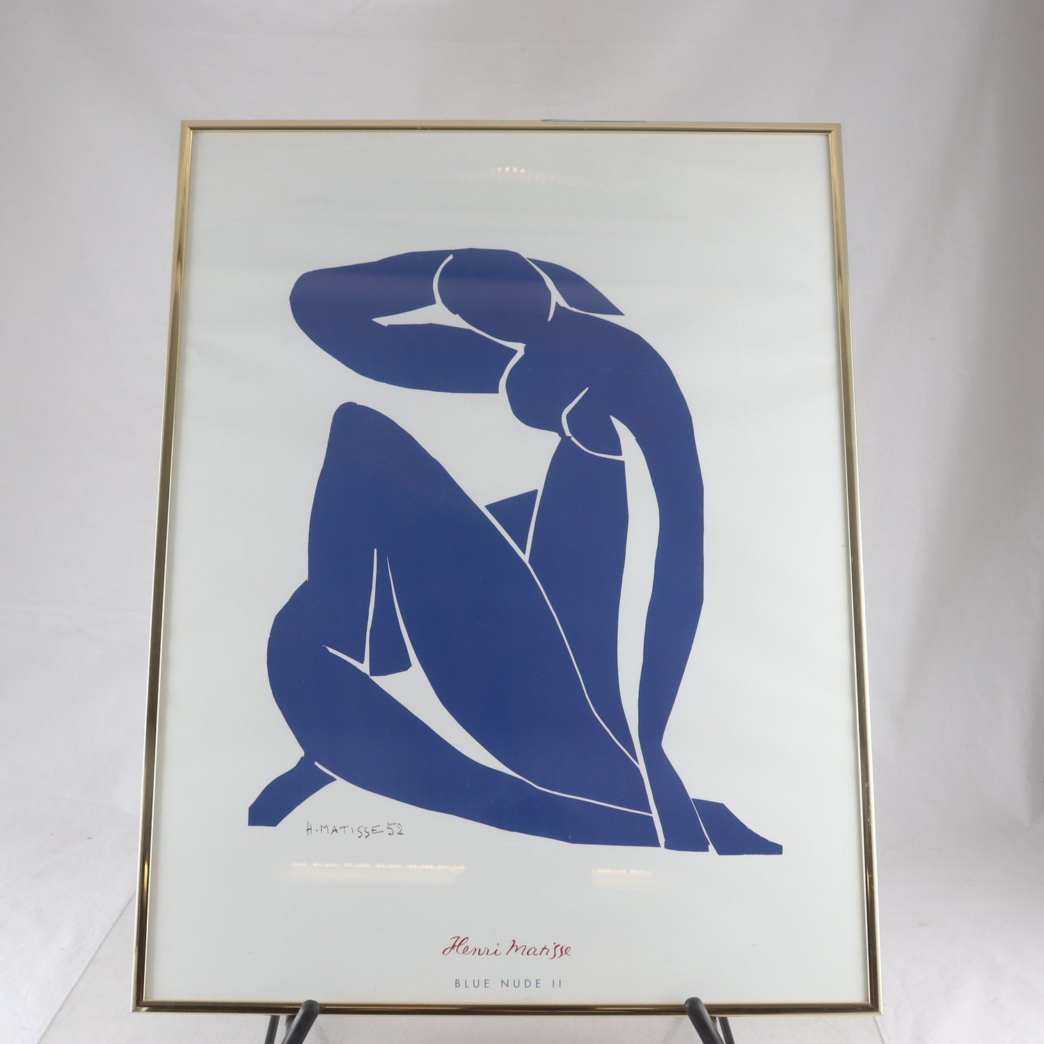 Reproduktion, Blue Nude II, Henri Matisse, (1869-1954). Endast avhämtning.