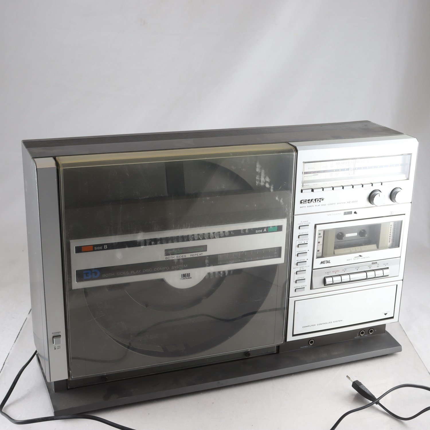 Vinylspelare, Sharp Vz-3000, Defekt. Endast avhämtning.