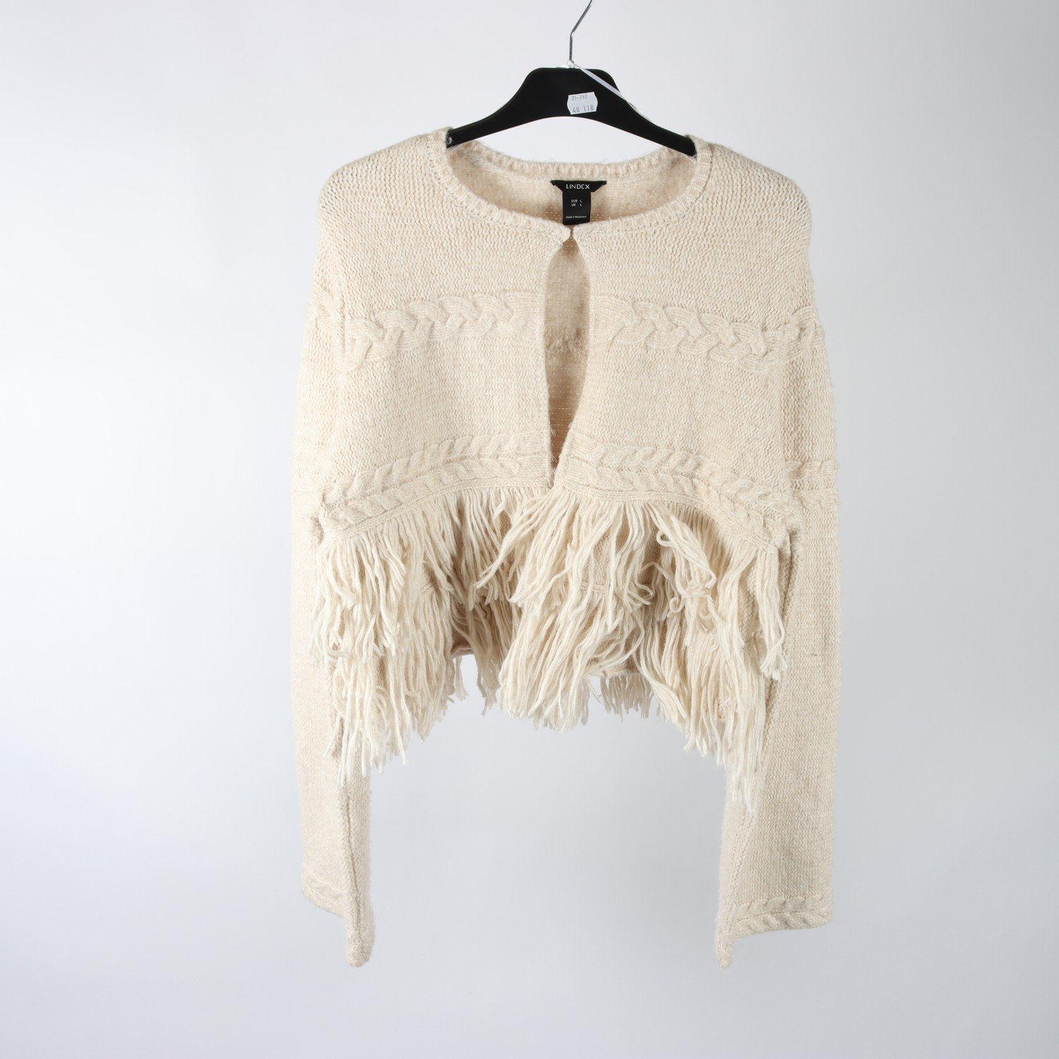 Stickad kofta, Lindex, stl. L