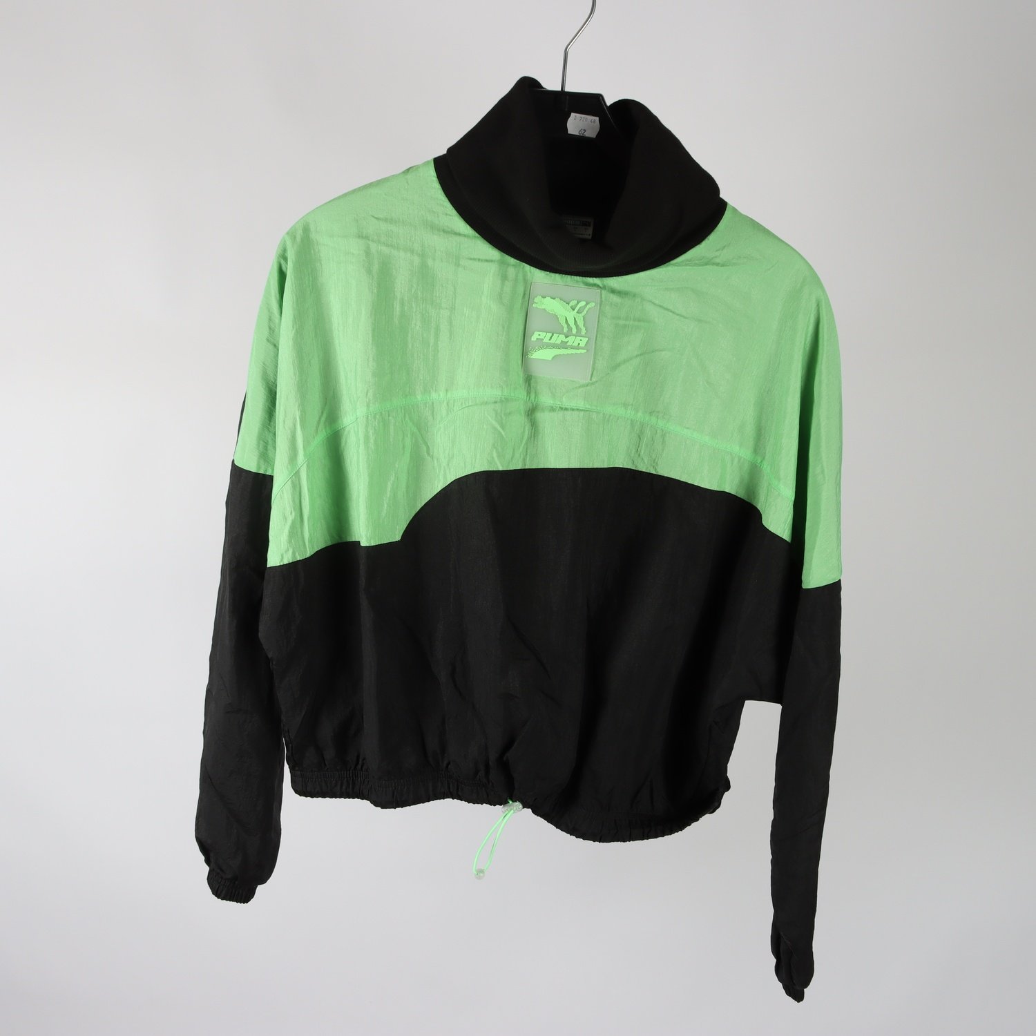 Sportjacka, Puma, grön, svart, stl. L