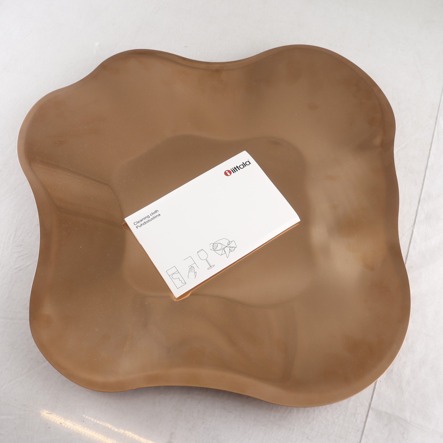 Fat, roséguldpläterat stål, Alvar Aalto, Iittala. Samfraktas ej.