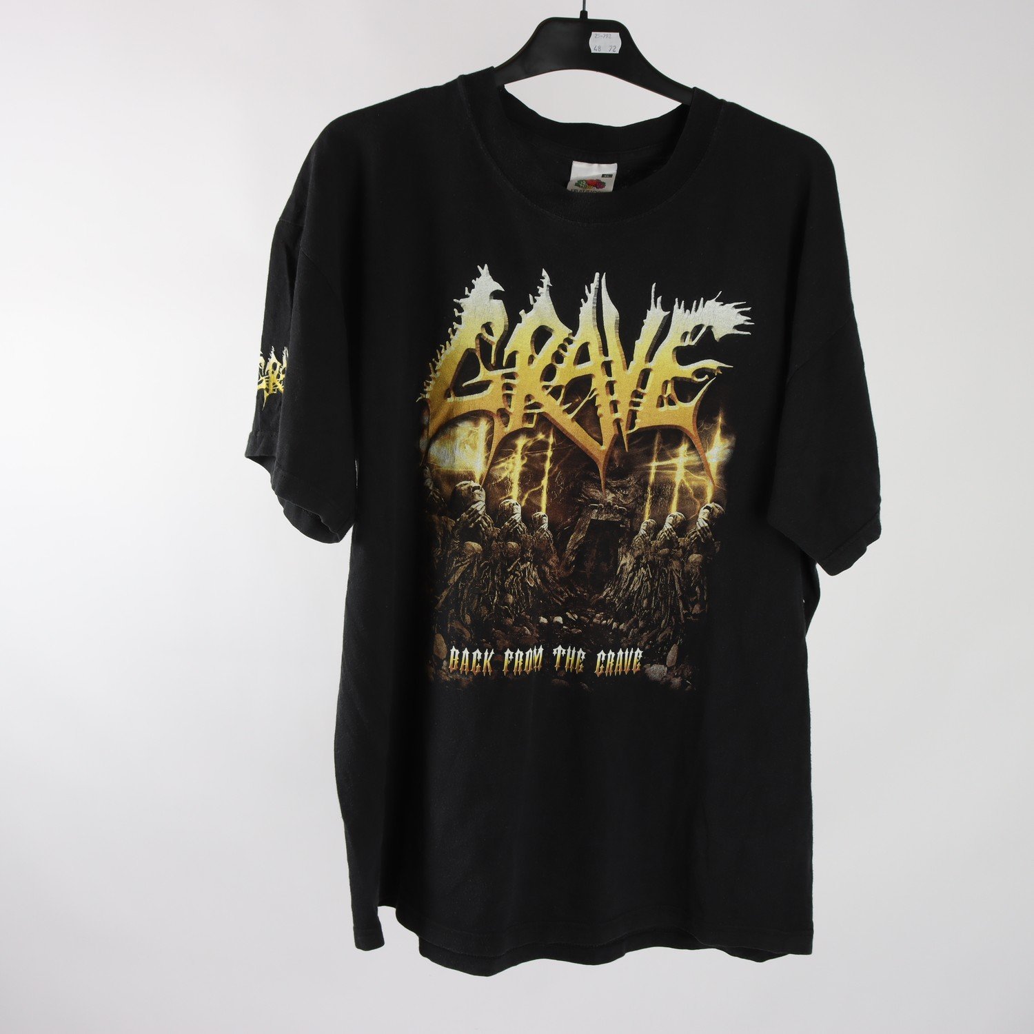 T-shirt, Fruit of the Loom Grave, stl. XL