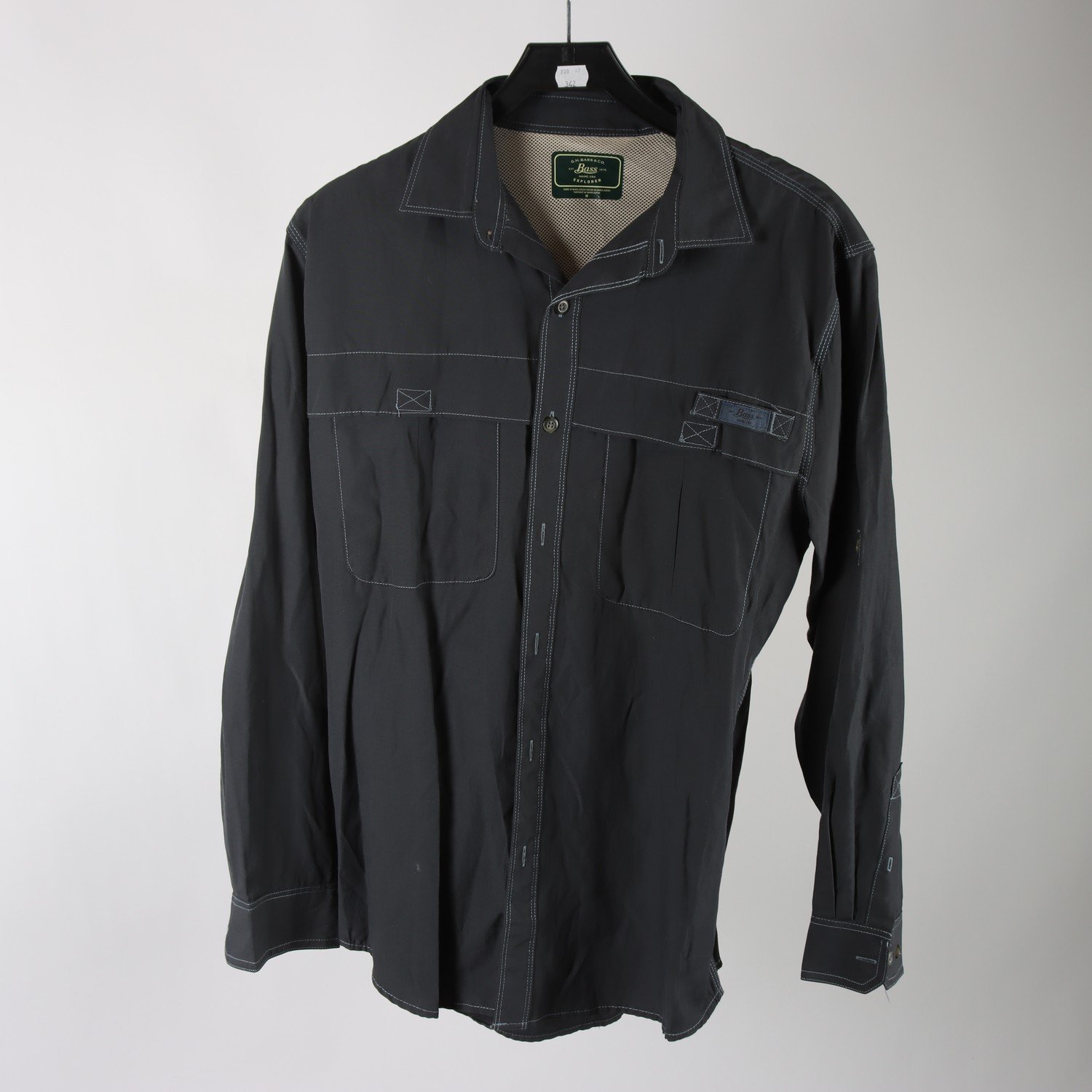 Skjorta, Bass, grå, stl. M.