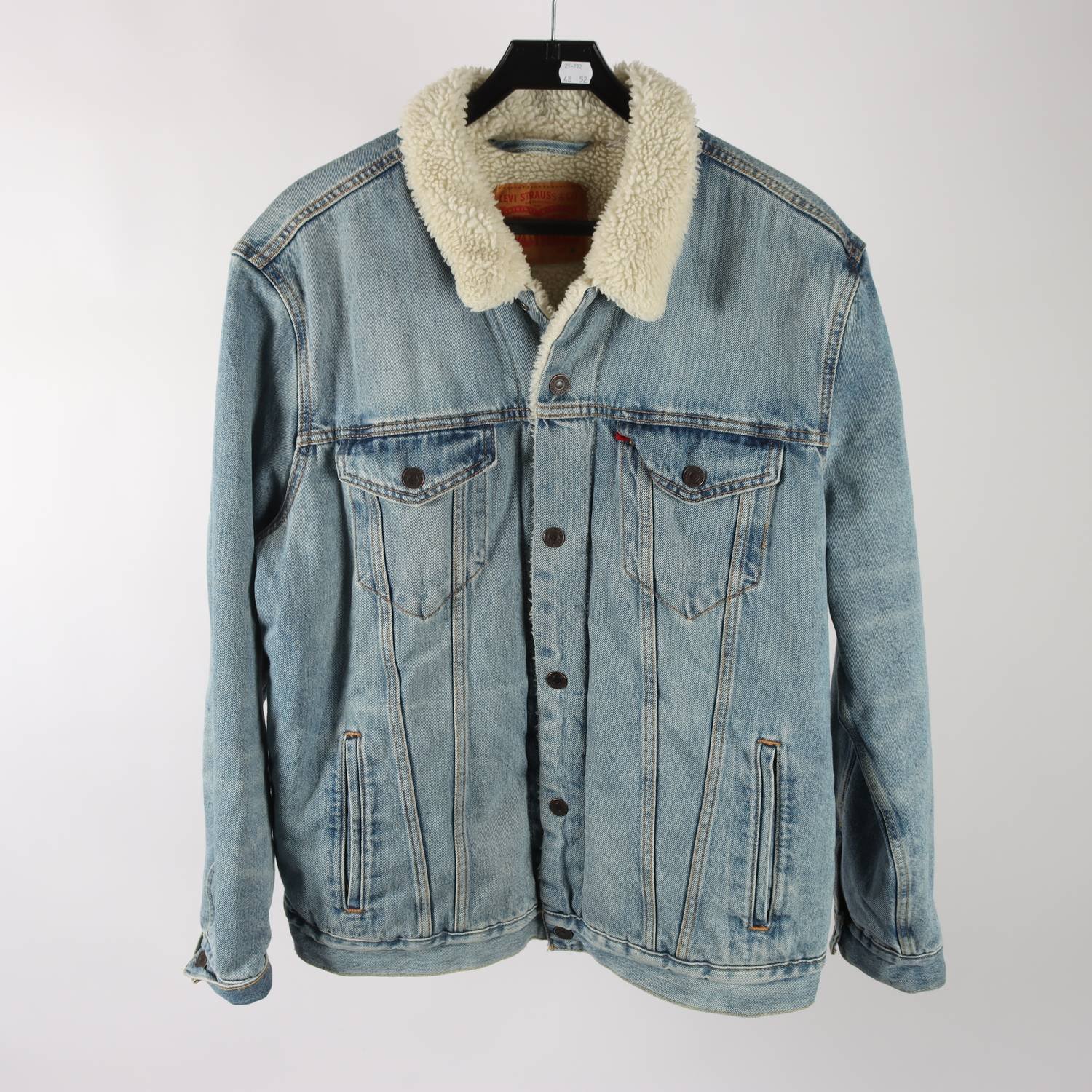 Fodrad jeansjacka, Levi´s, stl. XL
