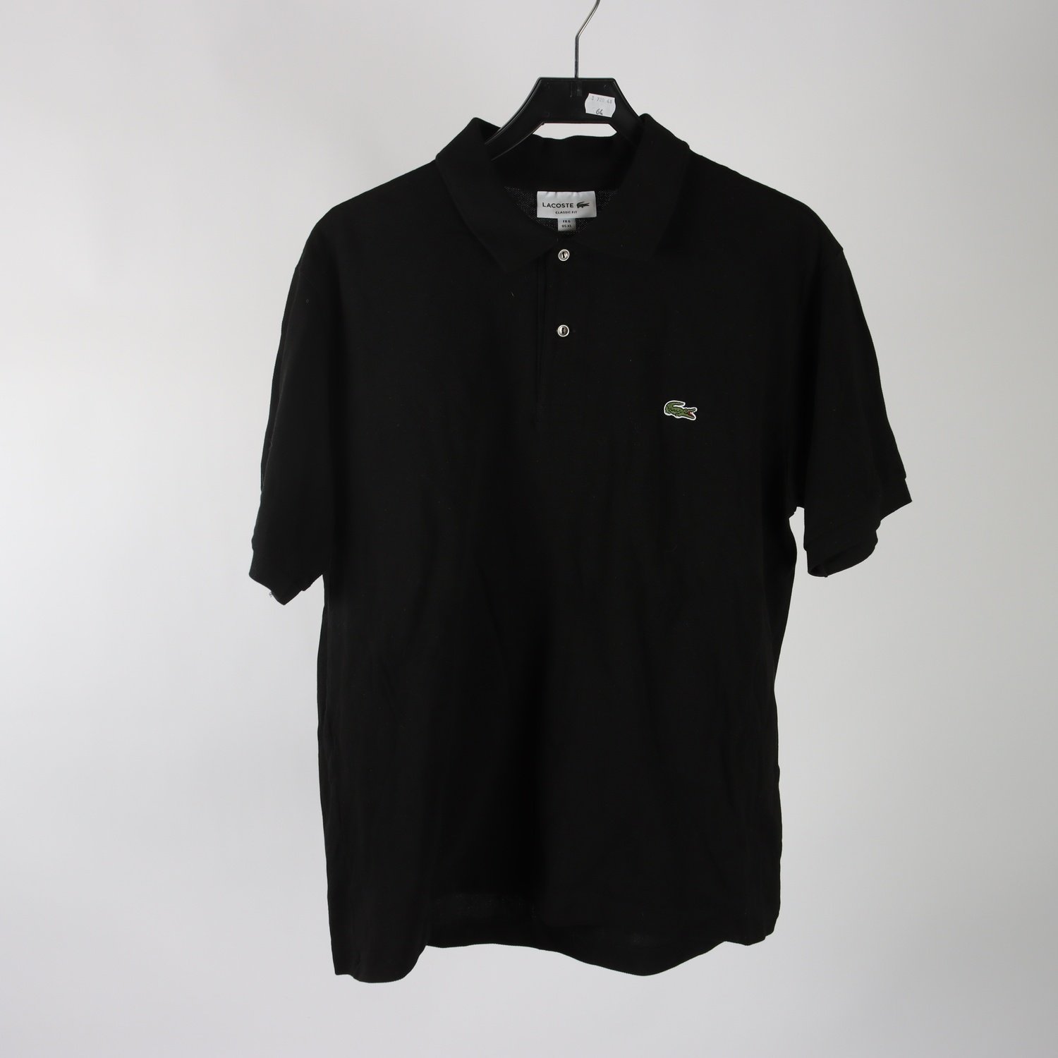 Pikètröja, Lacoste, svart, stl. US XL