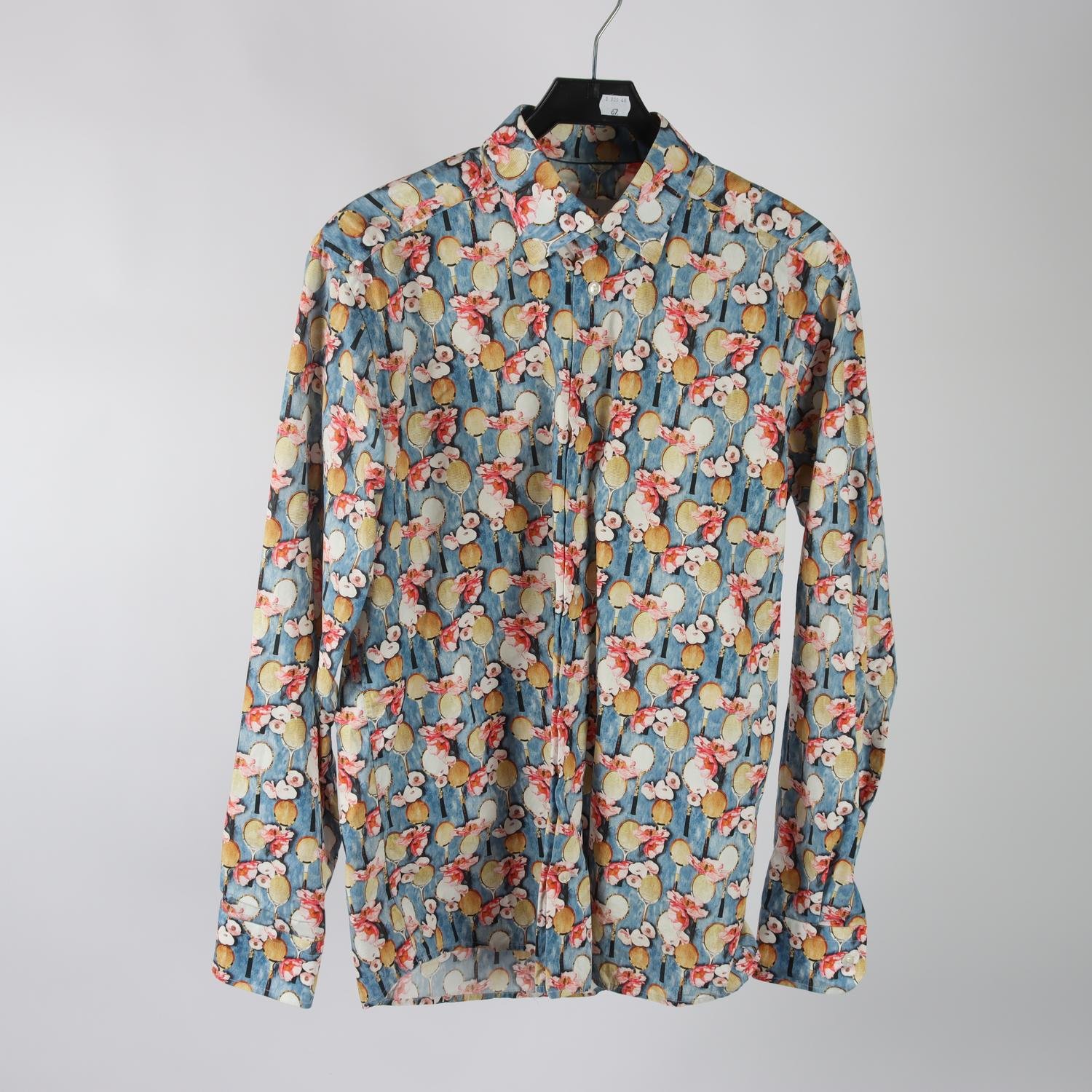 Skjorta, Eton, mönstrad, stl. L