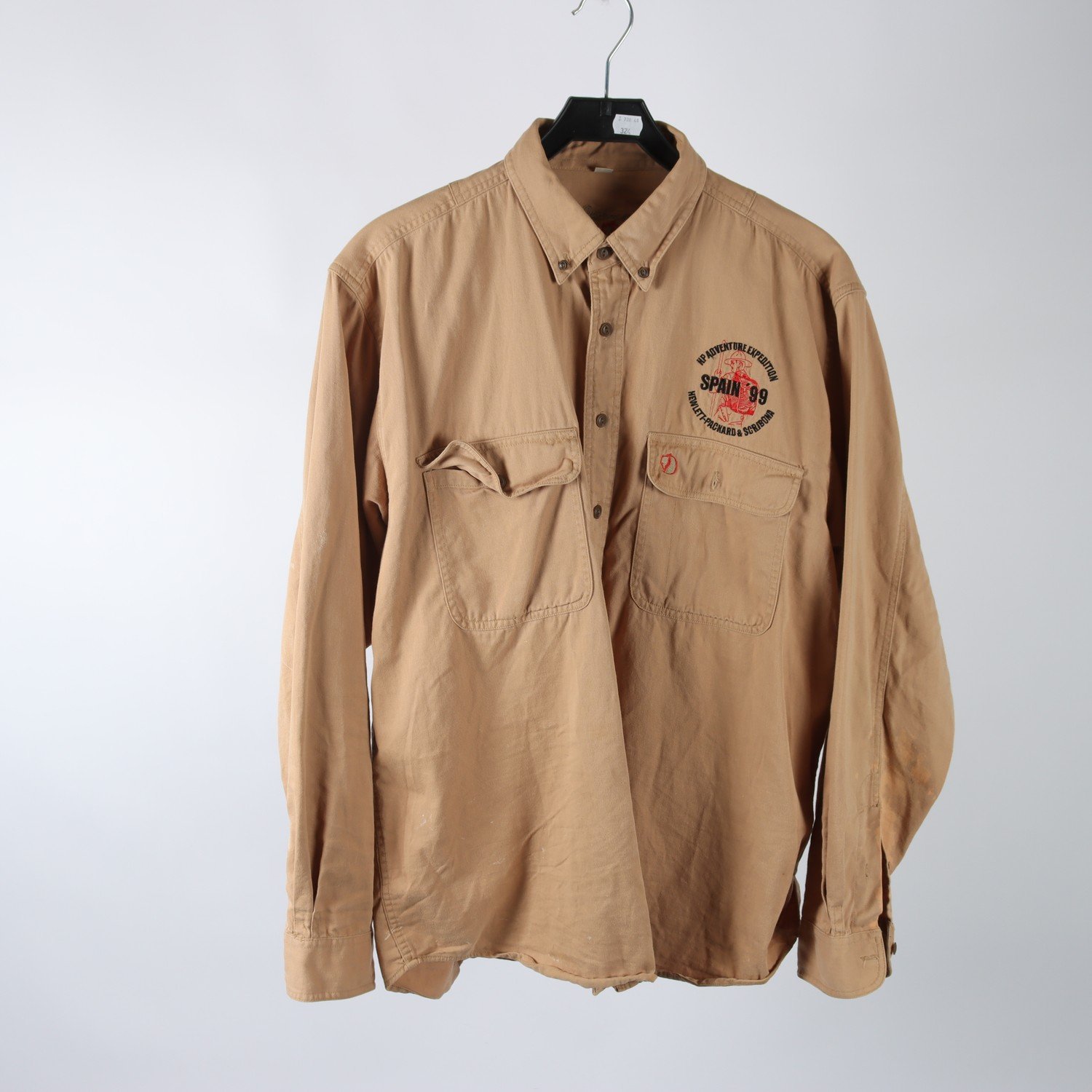 Skjorta, Fjällräven, brun, stl. L