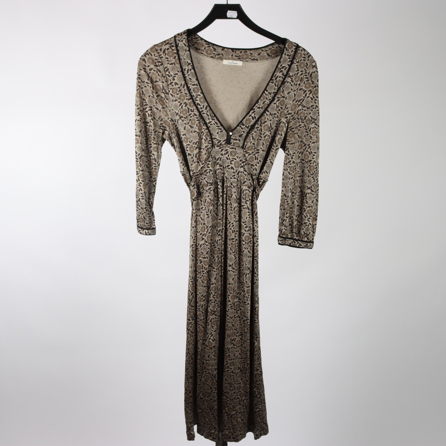 Klänning, By Malene Biger, brun, mönstrad, stl. M