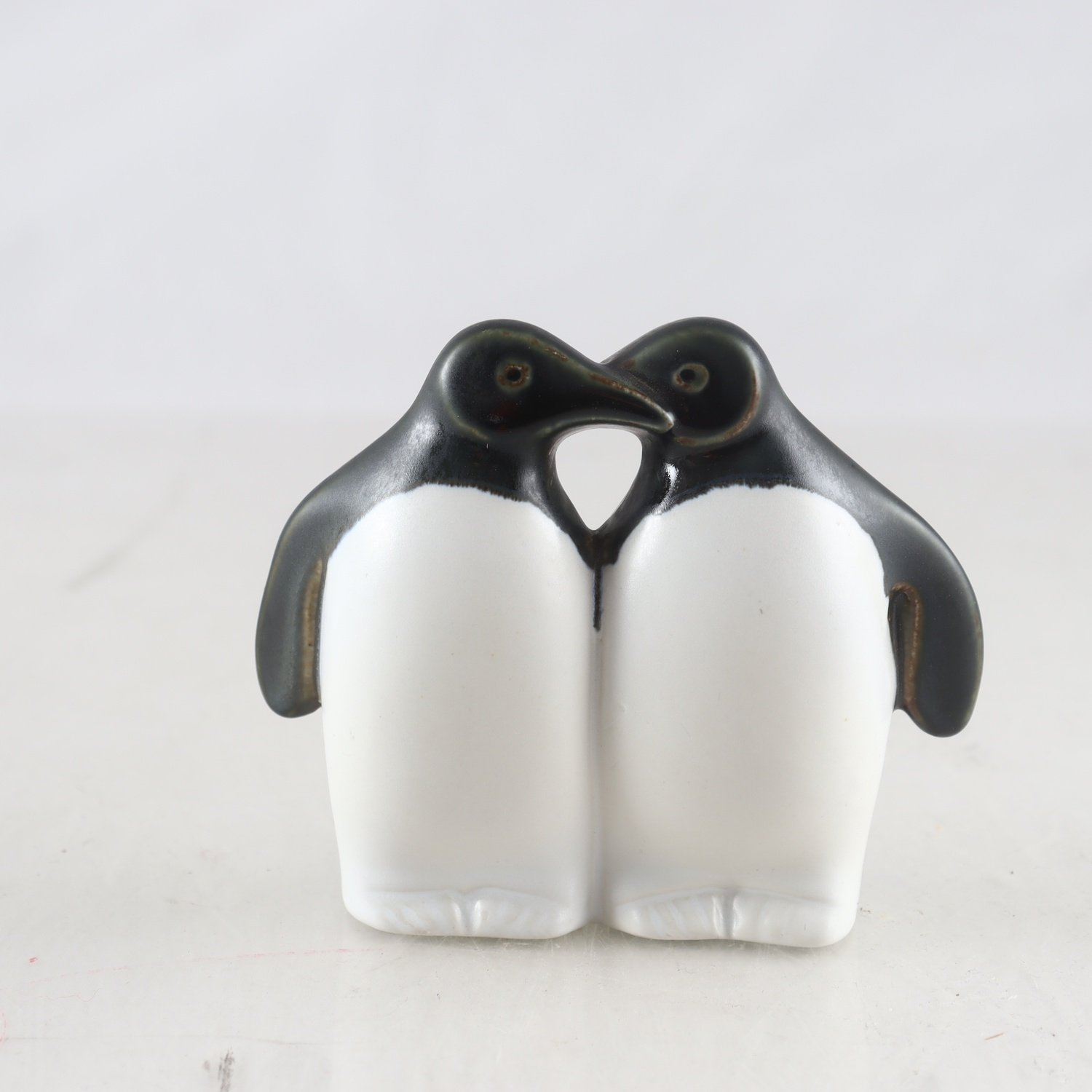 Figurin, ”Pingvinparet”, Noahs ark, Lisa Larson