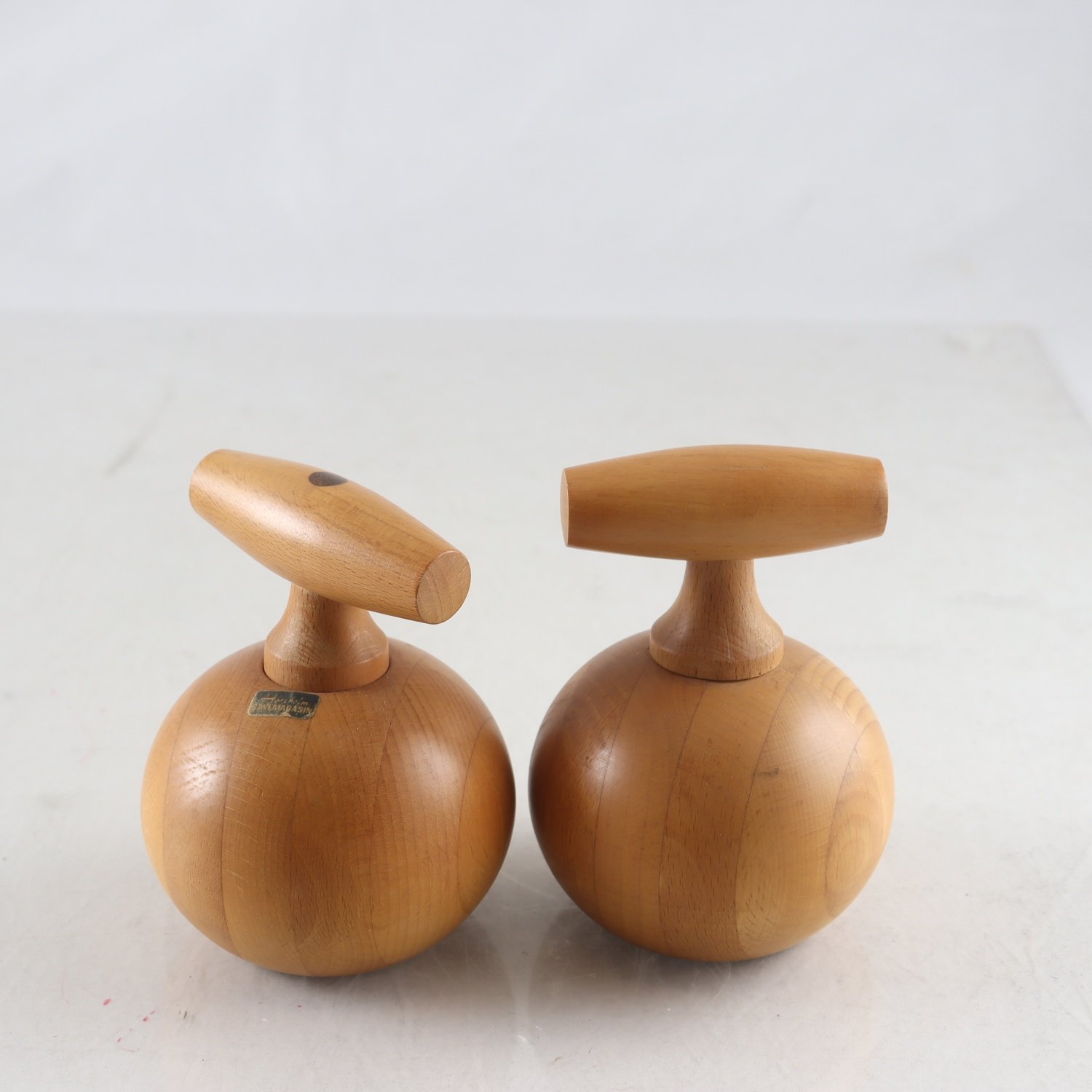 Salt & pepparkvarn, trä, Nissen Danmark, 2 st
