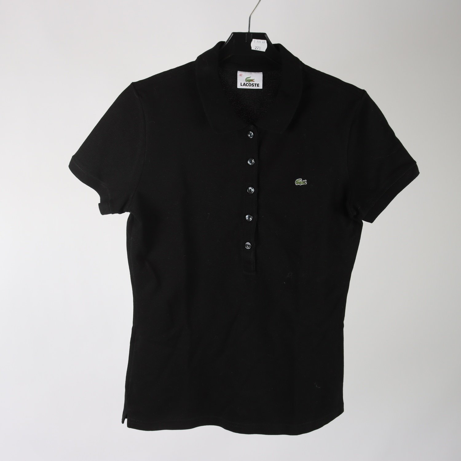 Pikètröja 2-pack, Lacoste, svart, röd, stl. 42