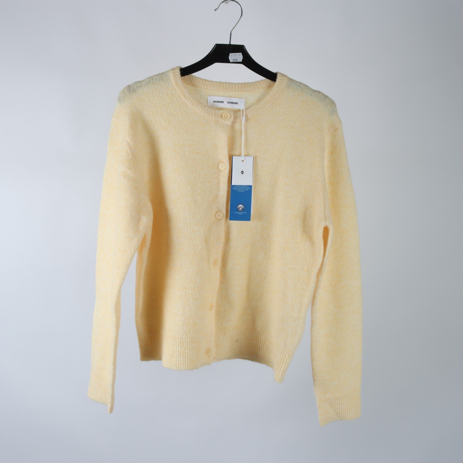 Kofta, Samsøe Samsøe, gul, stl. S