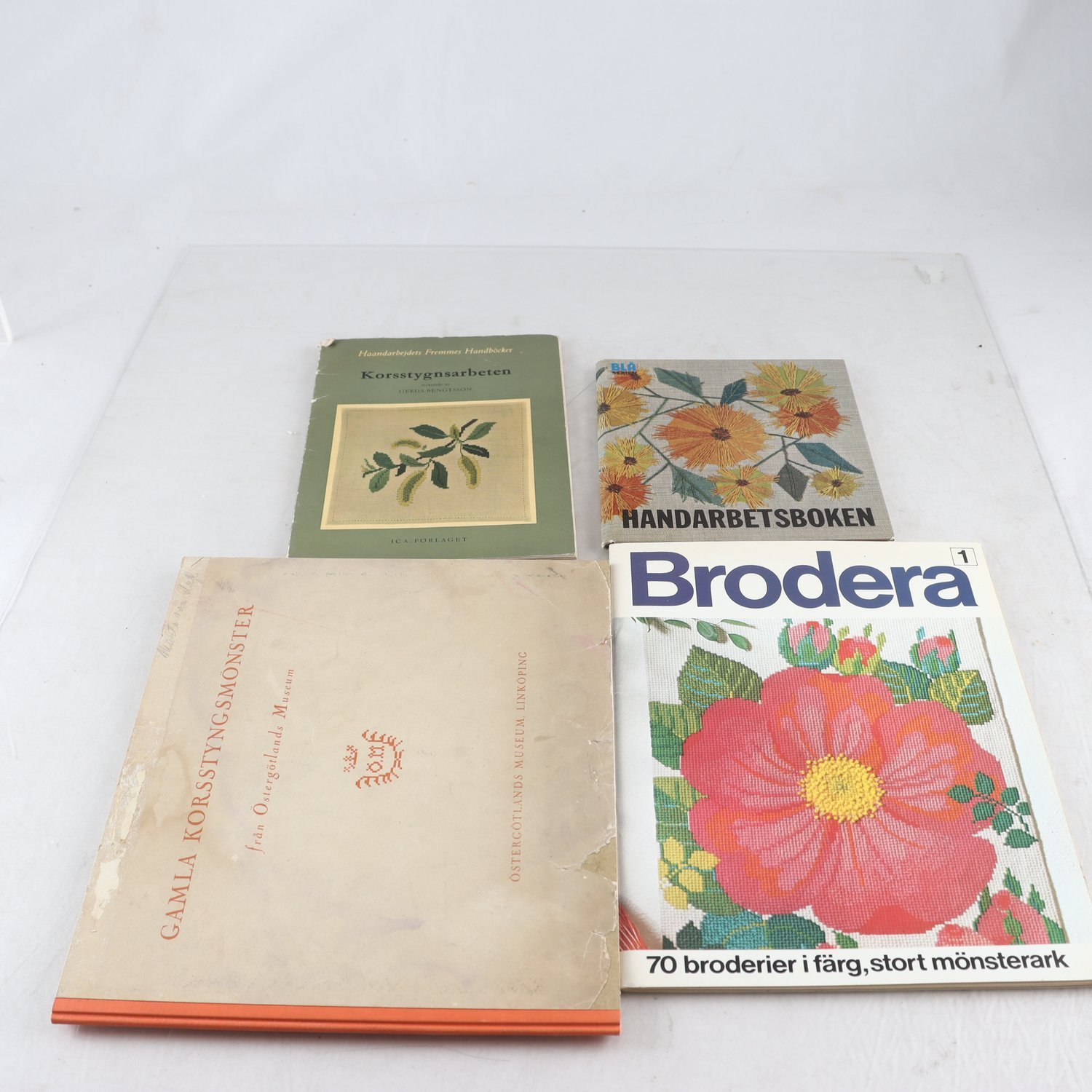 Bokpaket: Broderi, 4 volymer