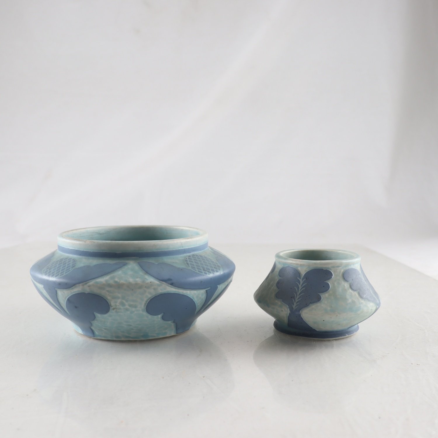 Vaser, keramik, ”Sgraffito”, Josef Ekberg, Gustavsberg