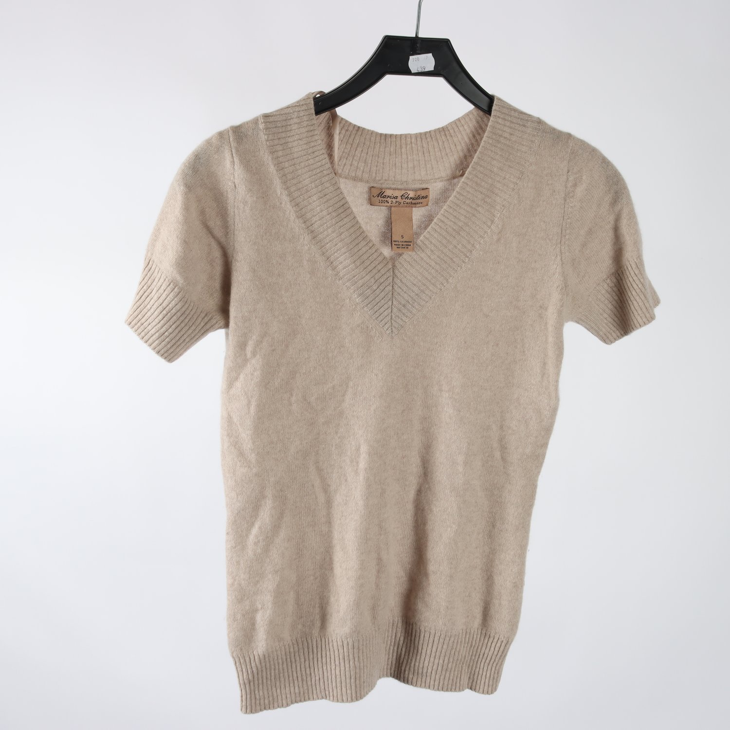 Tröja, Marisa Christina, beige, 100% cashmere, stl. S.