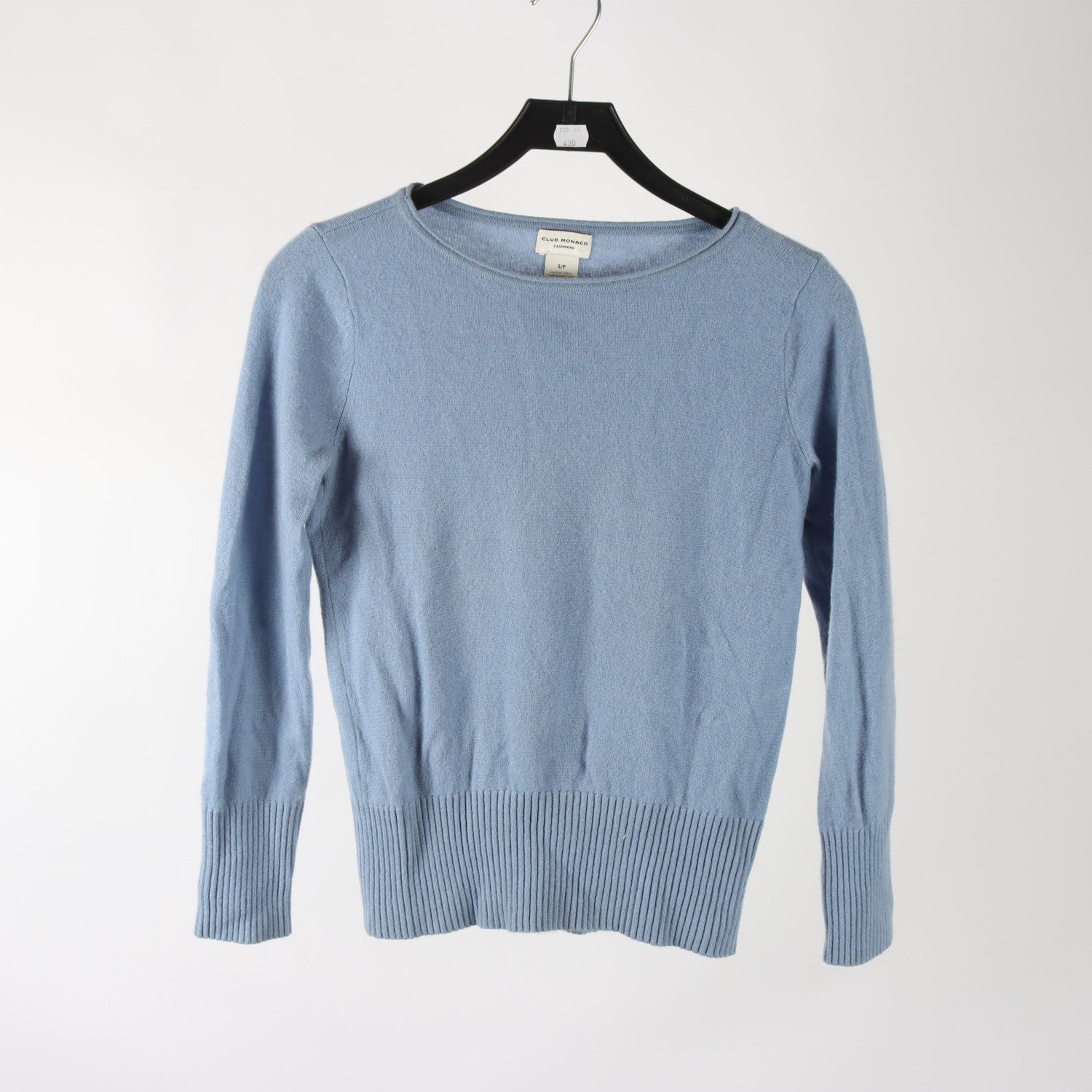 Tröja, Club Monaco, blå, cashmere, stl. S.
