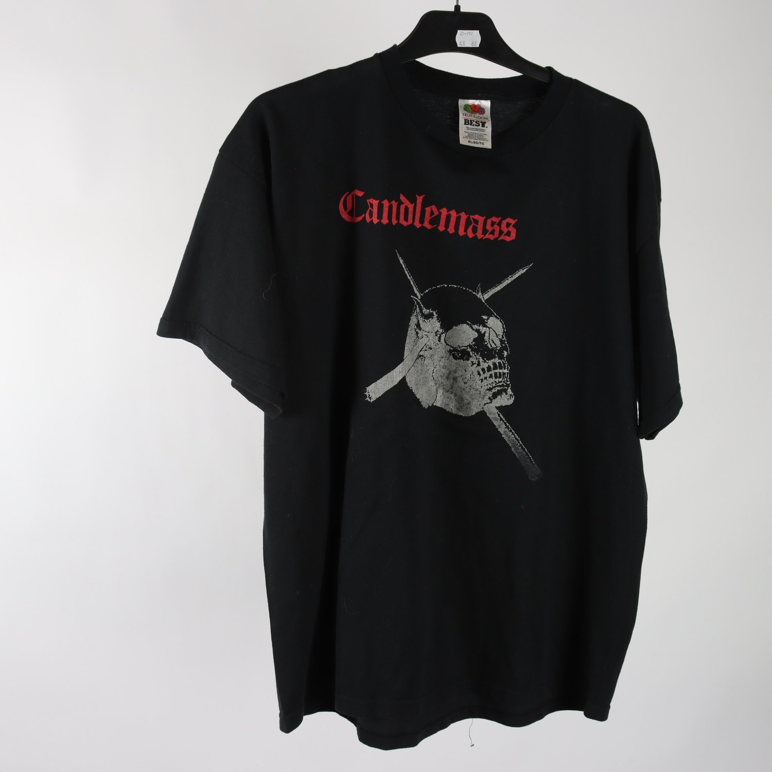 T-shirt, Fruit of the Loom Candlemass, stl. XL