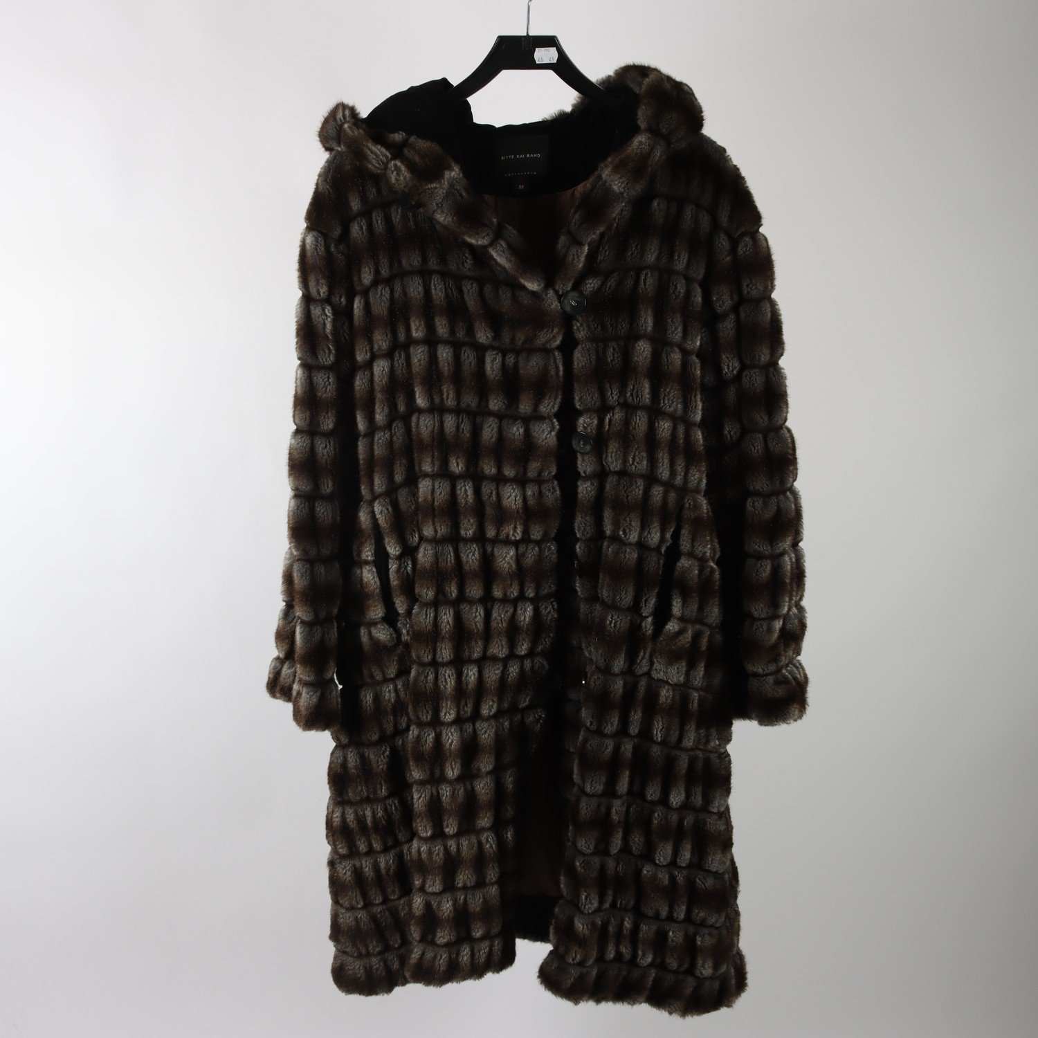 Kappa i pälsimitation, Bitte Kai Rand, stl. M