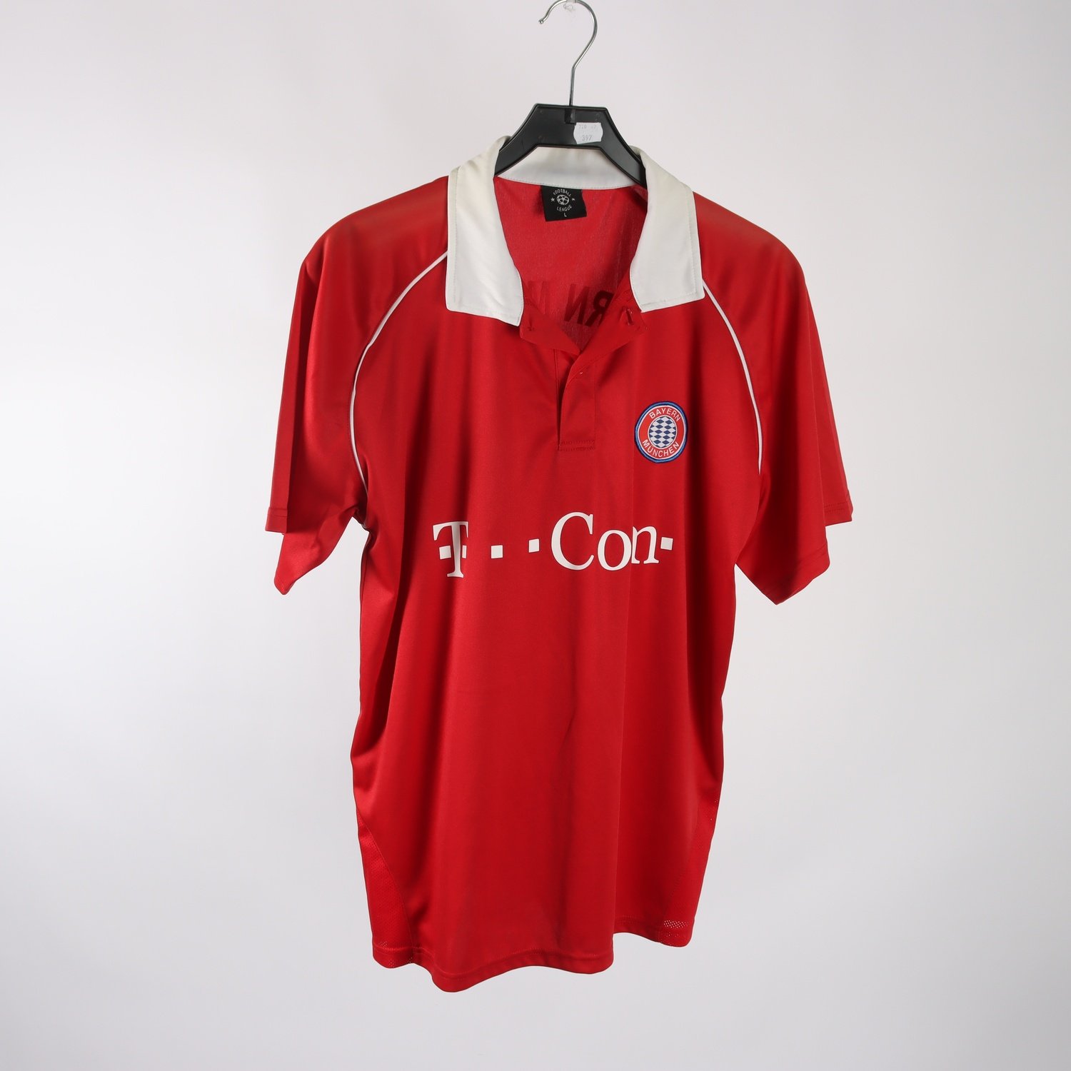 Fotbollströja, Bayern München, Podolski, röd, stl. L.