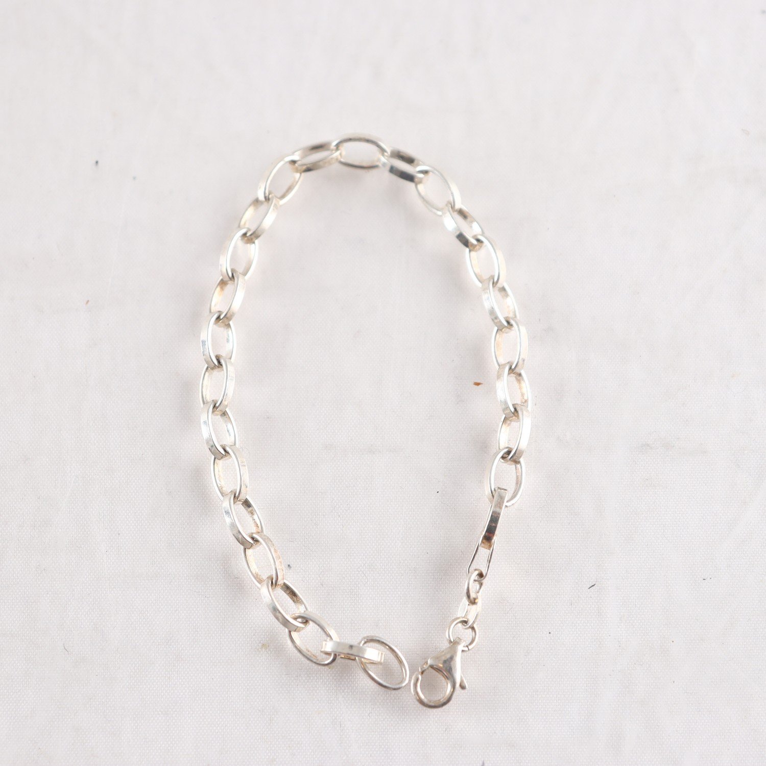 Armband, länk, silver 925, vikt: 8,1 g