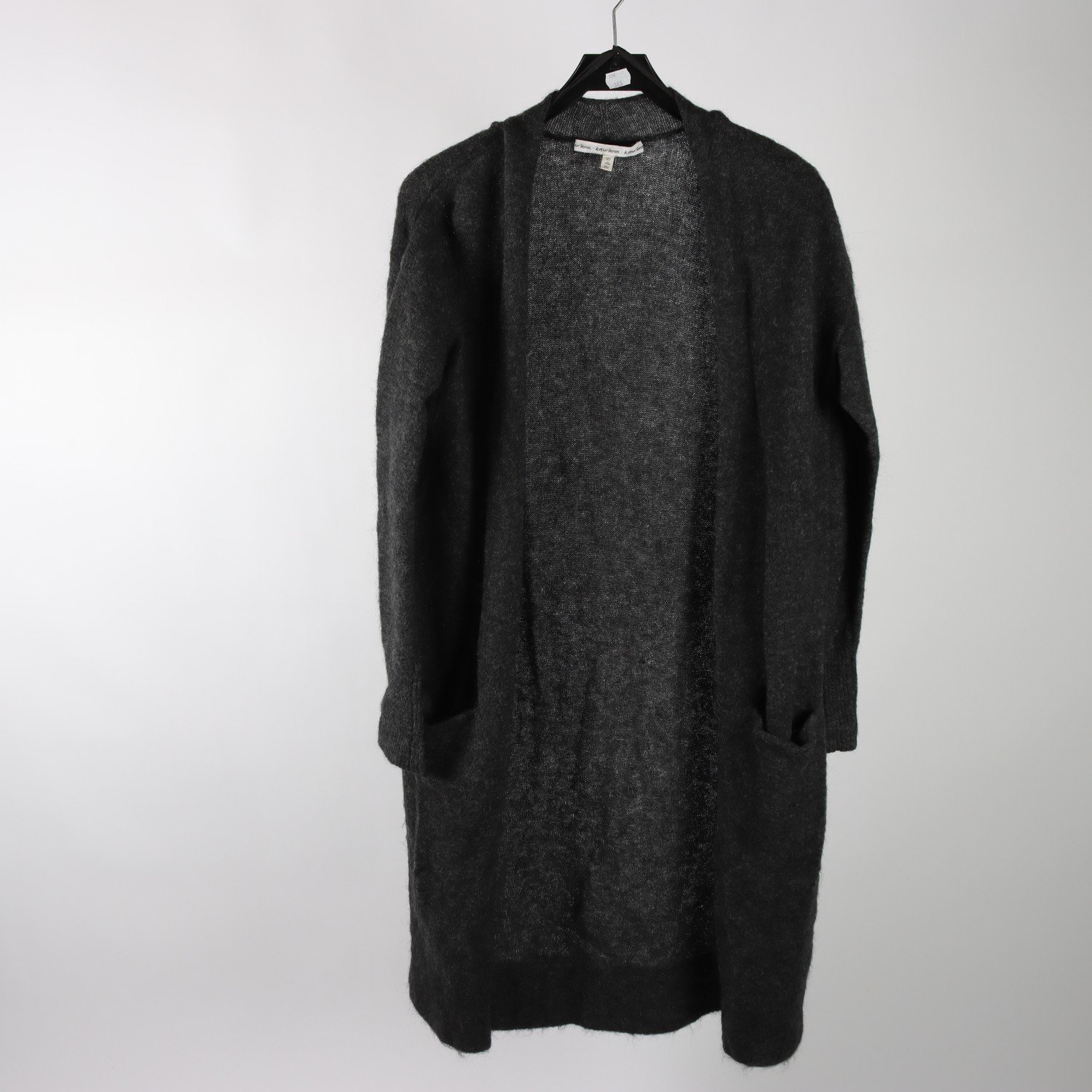 Kofta, & Other Stories, svart, ull, mohair, oversize, stl. S.