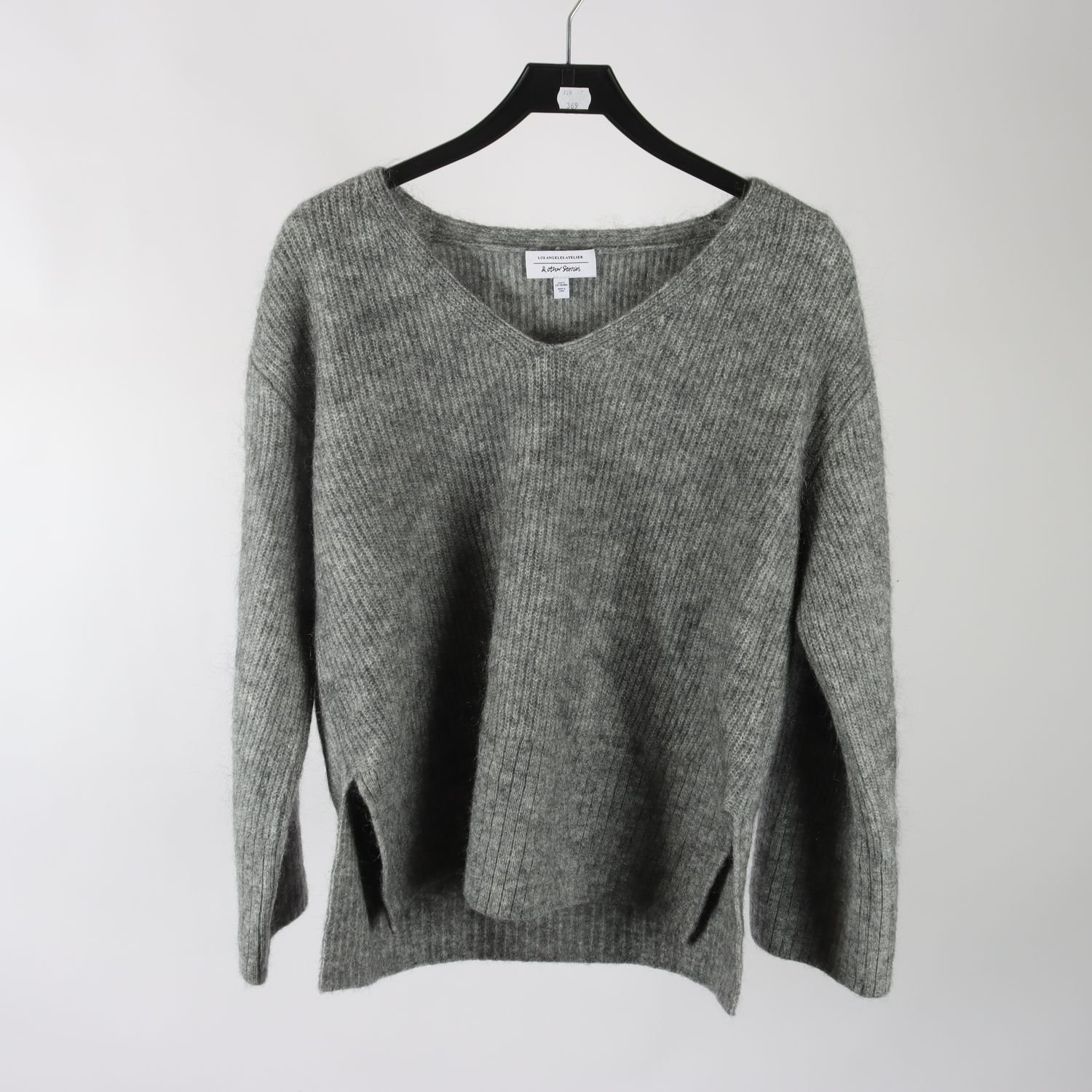 Tröja,& Other Stories, grå, ullmix, stl. S.