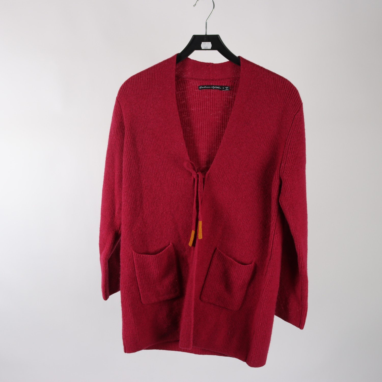 Kofta, Gudrun Sjödén, rosa 100% ull, stl. S.