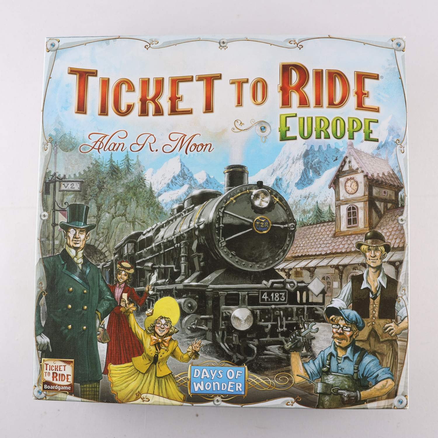 Spel, ticket to ride, Europa