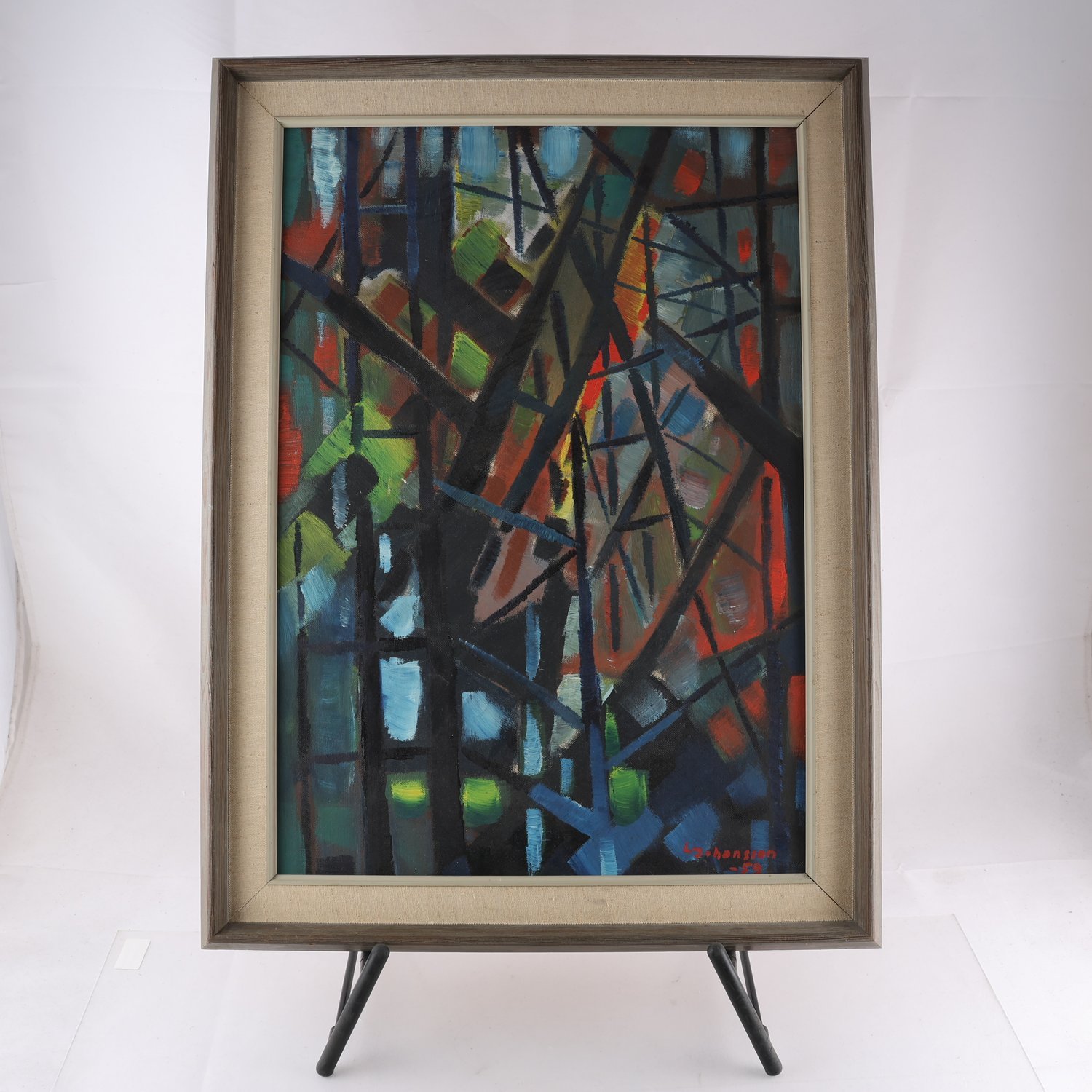 Oljemålning, sign. L.Johansson 59. Endast avhämtning.