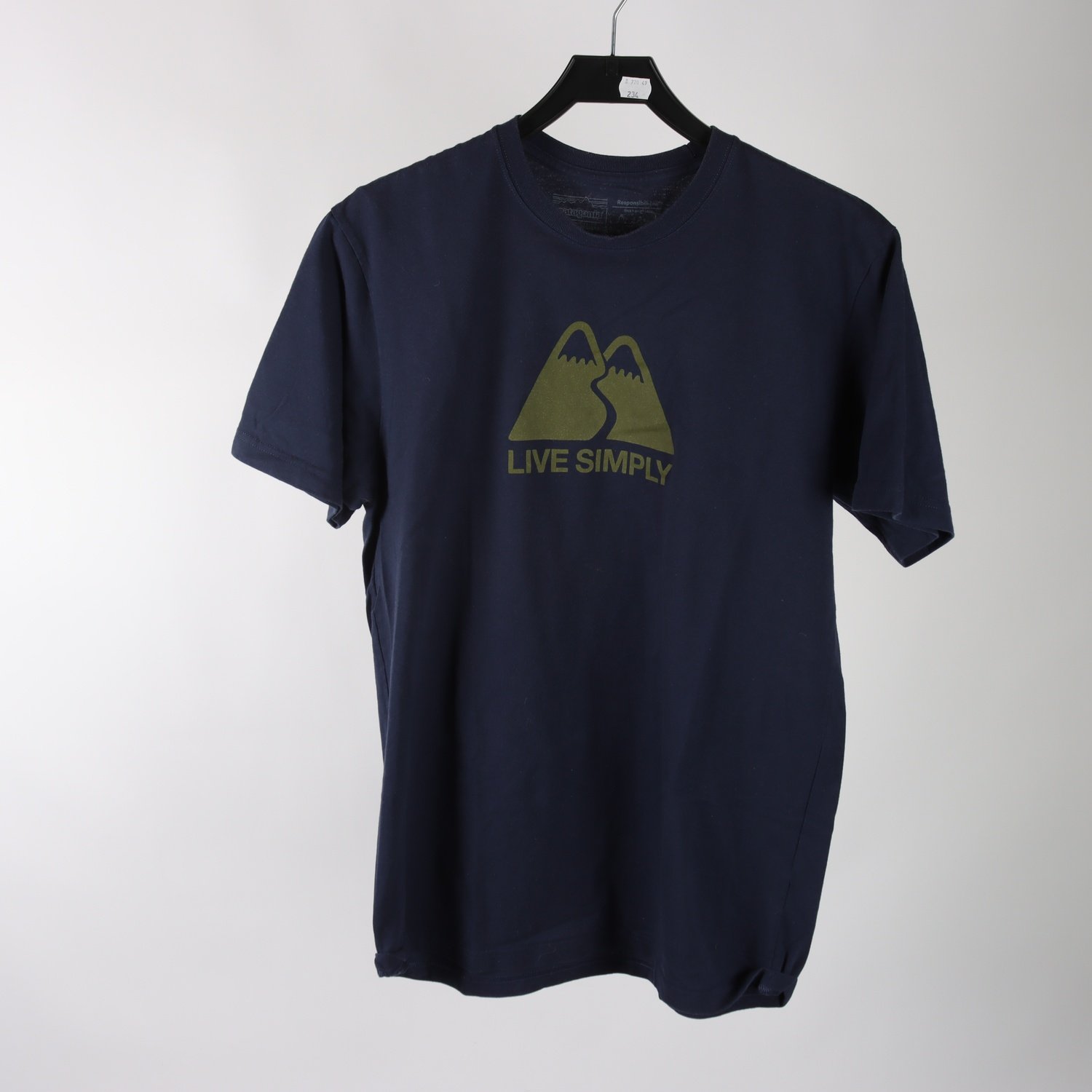 T-shirt, Patagonia, blå, stl. L