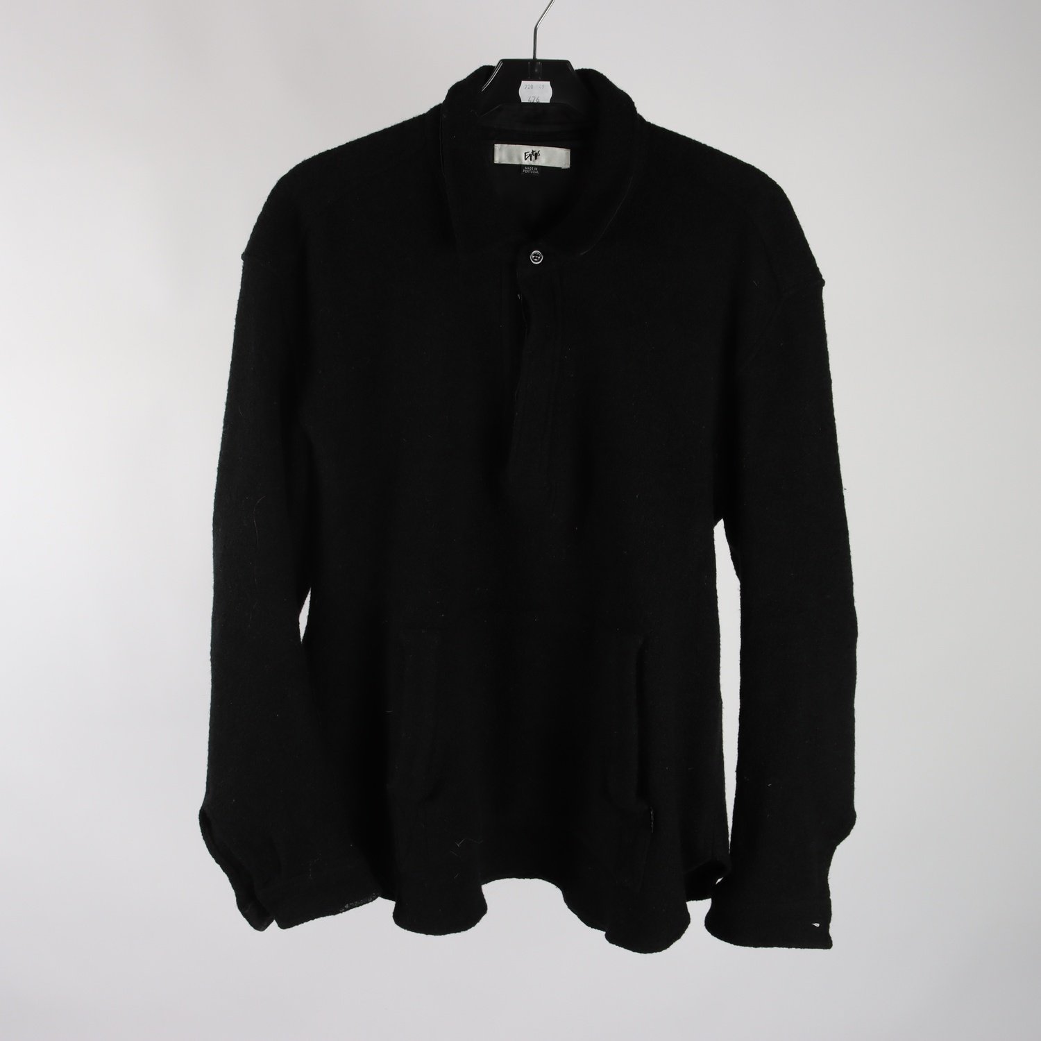 Tröja, Eytys, svart, ullmix, stl. S/M.